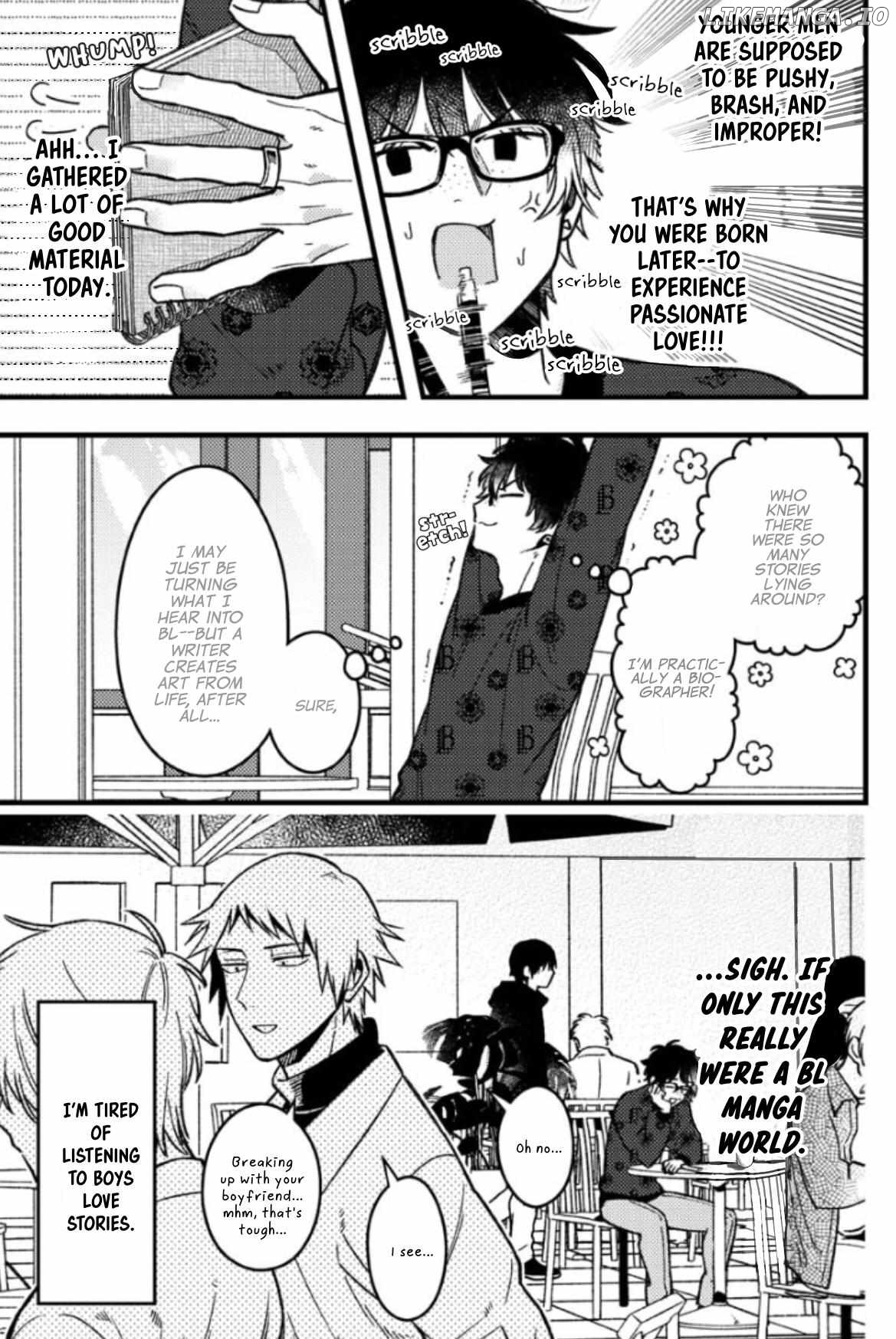 A World Where Everything Definitely Becomes BL vs. The Man Who Definitely Doesn't Want To Be In A BL chapter 64 - page 5