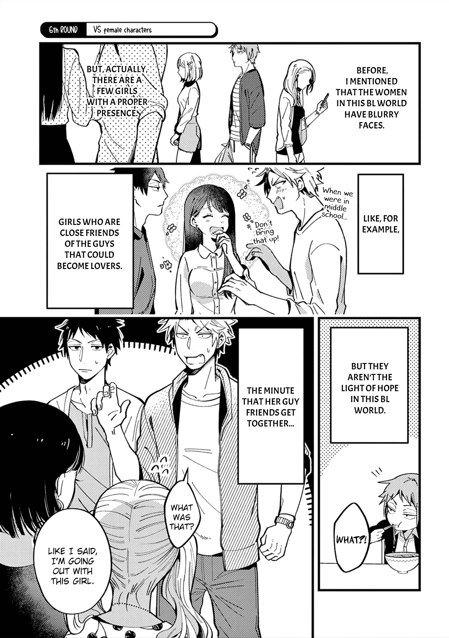 A World Where Everything Definitely Becomes BL vs. The Man Who Definitely Doesn't Want To Be In A BL chapter 6 - page 2