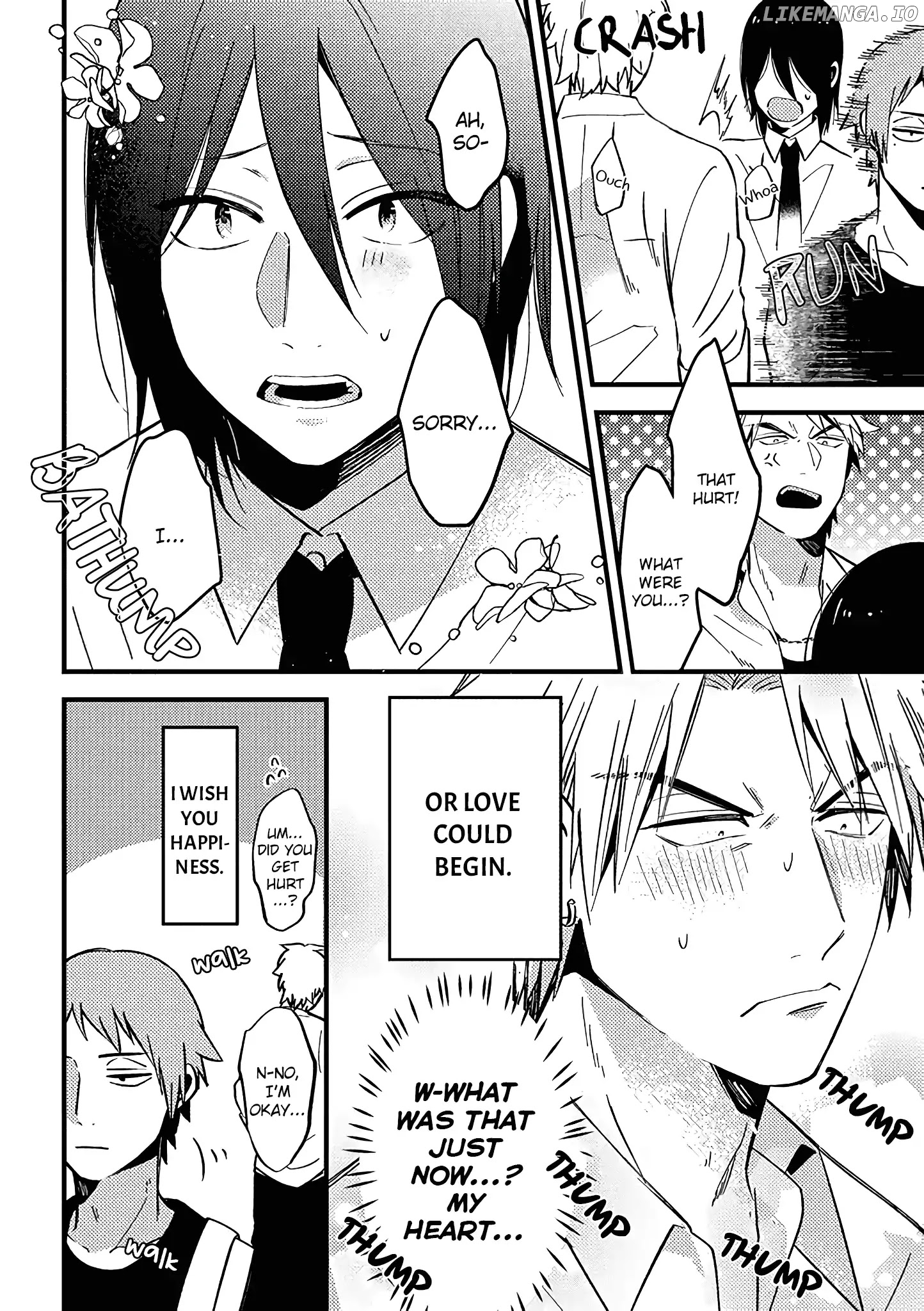 A World Where Everything Definitely Becomes BL vs. The Man Who Definitely Doesn't Want To Be In A BL chapter 2 - page 5