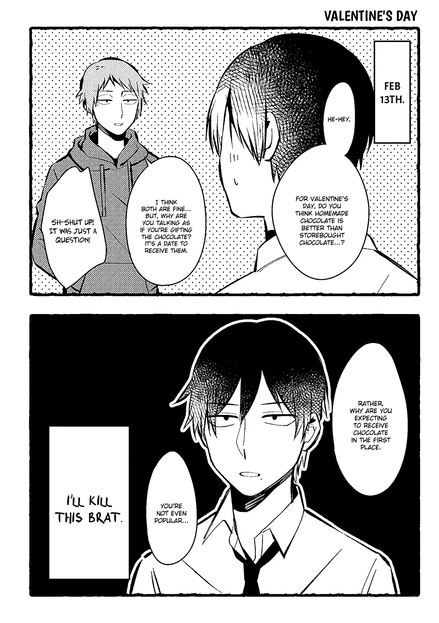 A World Where Everything Definitely Becomes BL vs. The Man Who Definitely Doesn't Want To Be In A BL chapter 19.6 - page 5