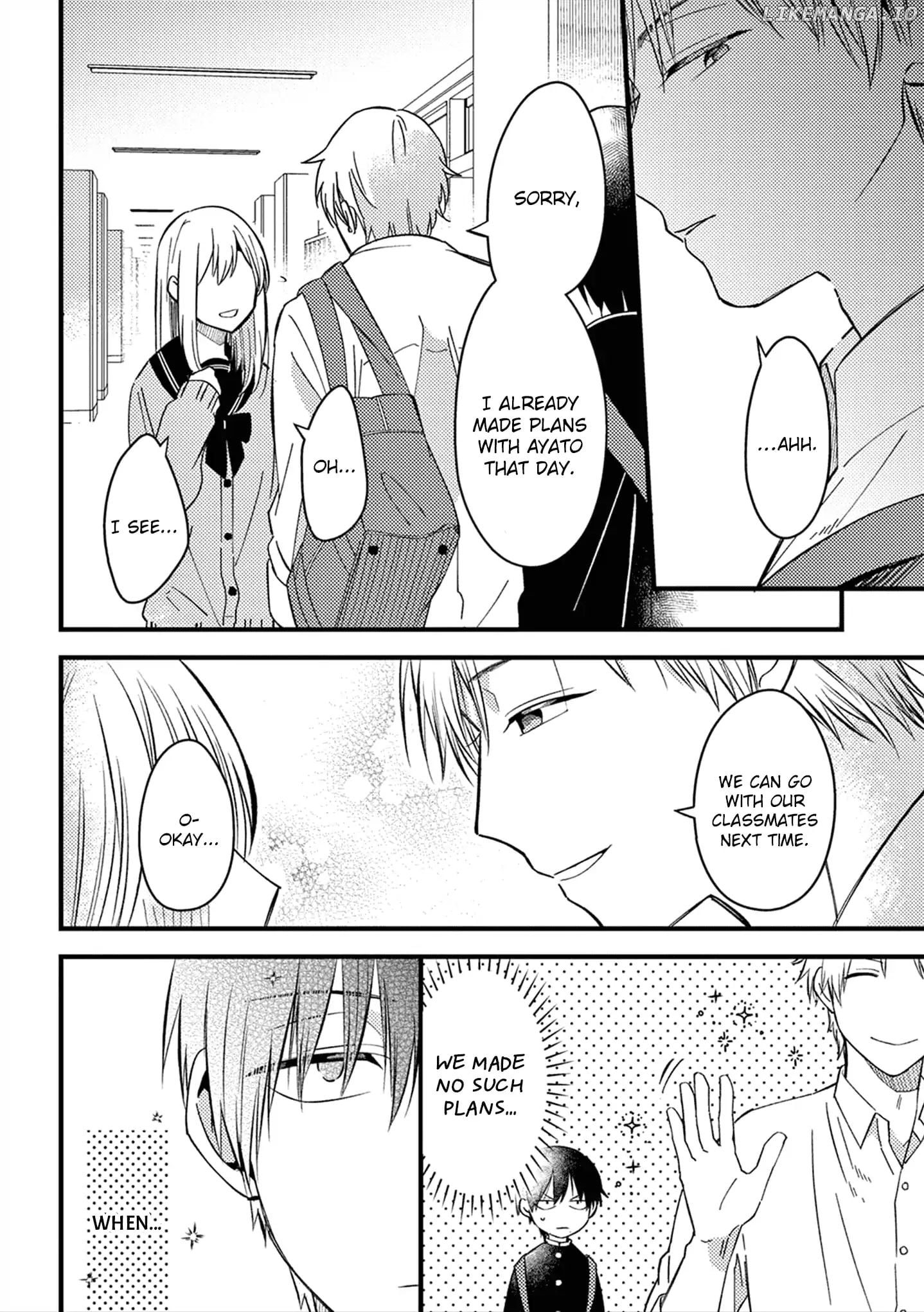 A World Where Everything Definitely Becomes BL vs. The Man Who Definitely Doesn't Want To Be In A BL chapter 19.5 - page 2
