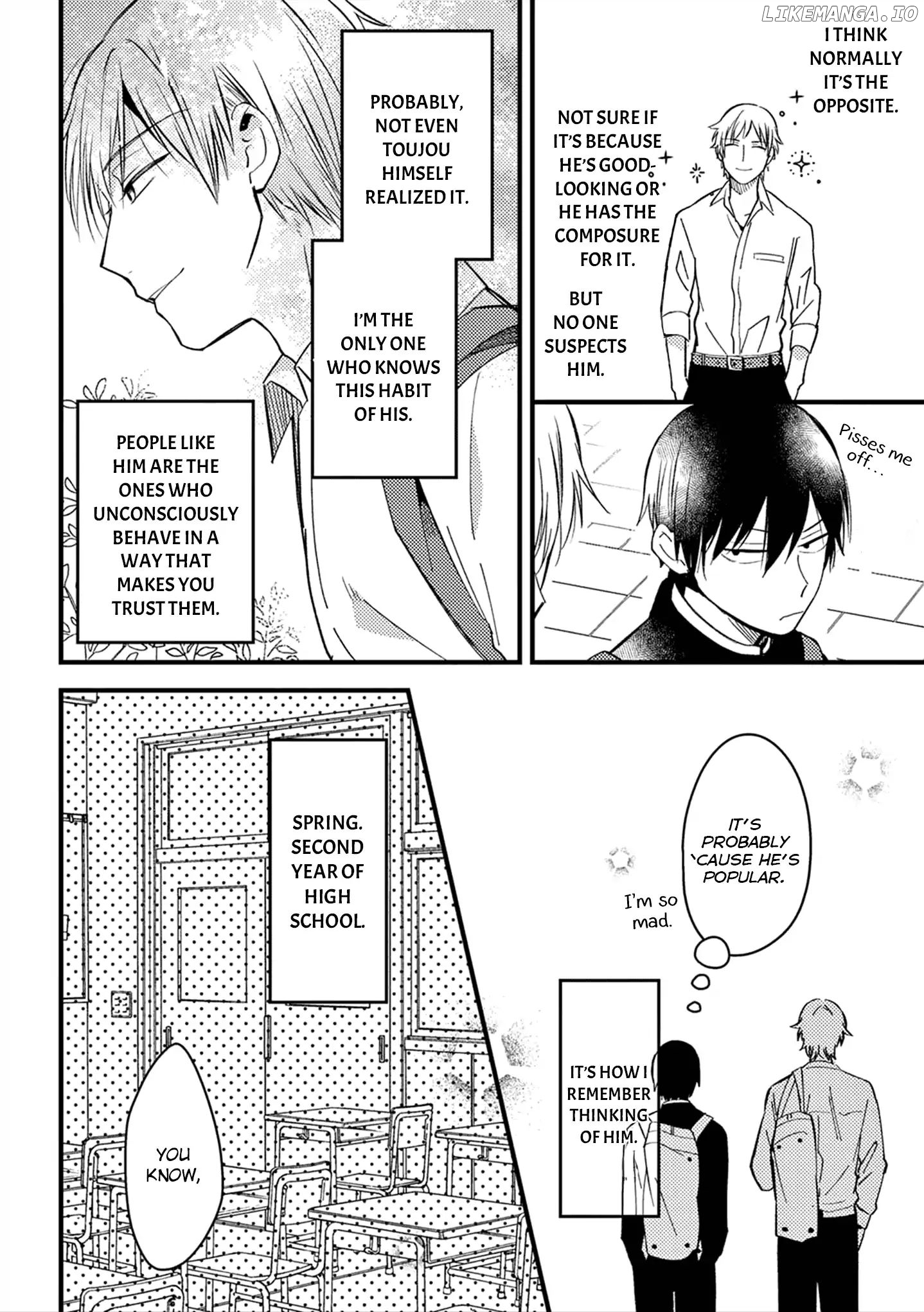 A World Where Everything Definitely Becomes BL vs. The Man Who Definitely Doesn't Want To Be In A BL chapter 19.5 - page 4