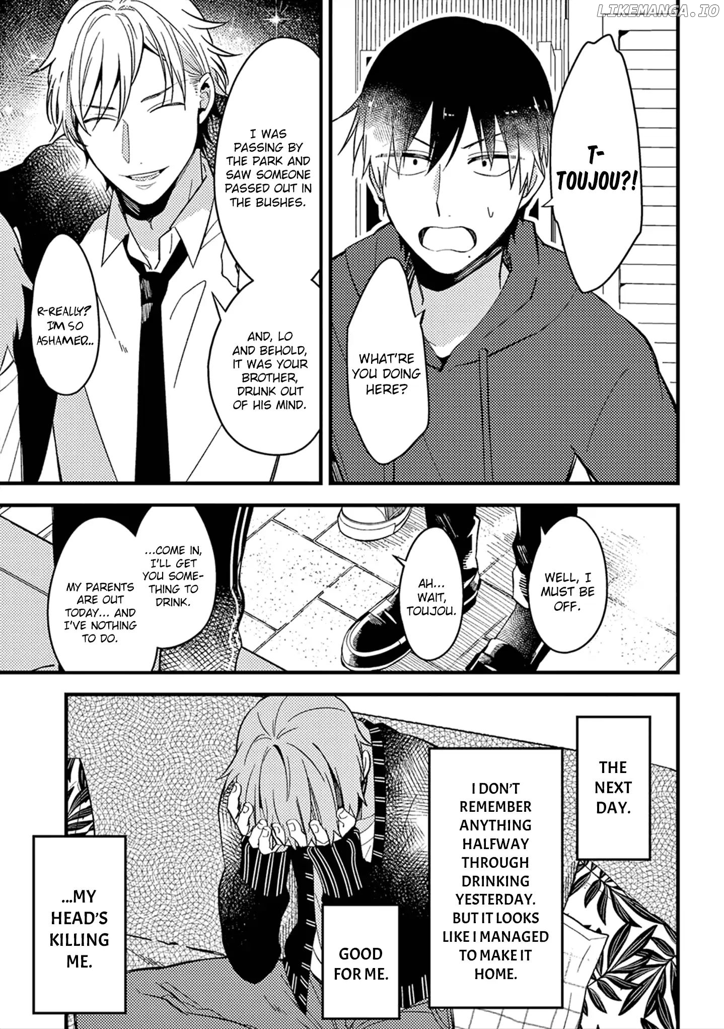 A World Where Everything Definitely Becomes BL vs. The Man Who Definitely Doesn't Want To Be In A BL chapter 17 - page 4