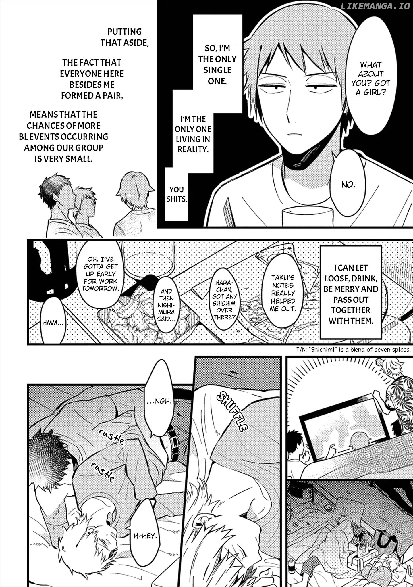A World Where Everything Definitely Becomes BL vs. The Man Who Definitely Doesn't Want To Be In A BL chapter 16 - page 3