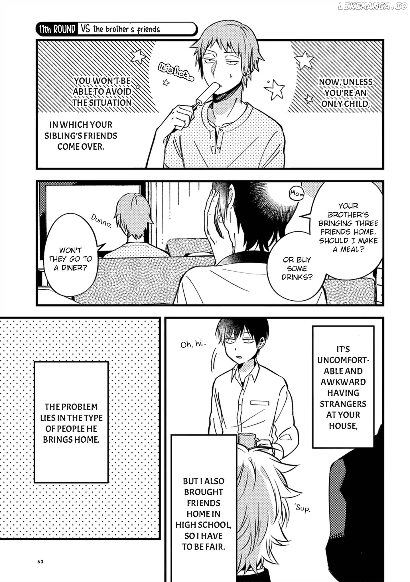 A World Where Everything Definitely Becomes BL vs. The Man Who Definitely Doesn't Want To Be In A BL chapter 11 - page 2