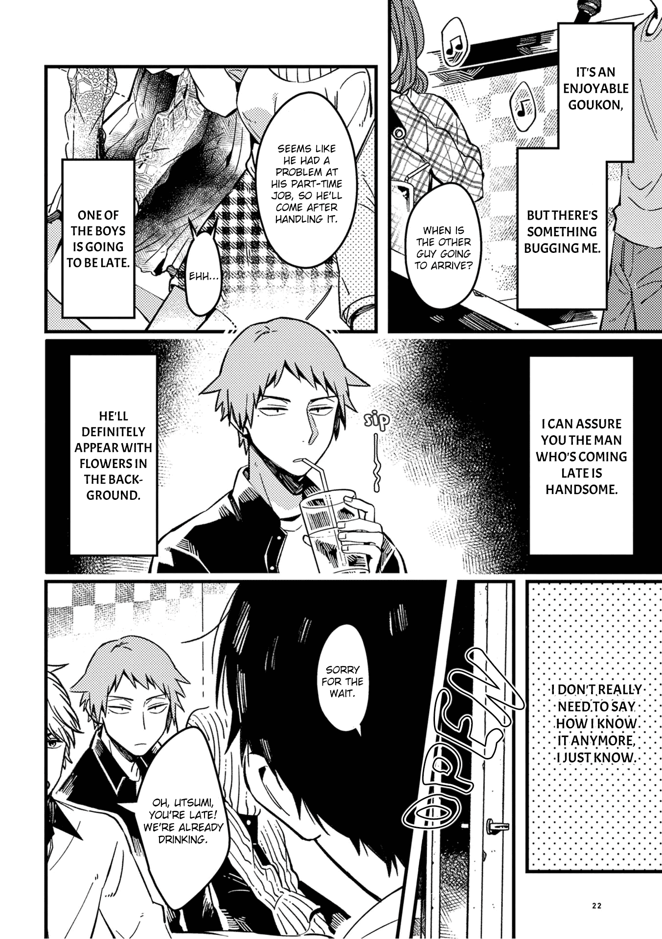 A World Where Everything Definitely Becomes BL vs. The Man Who Definitely Doesn't Want To Be In A BL chapter 23 - page 3