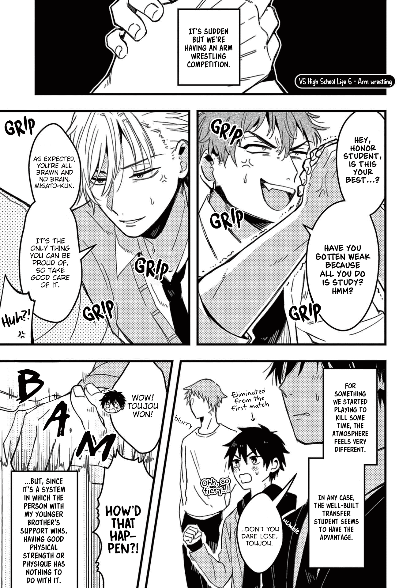A World Where Everything Definitely Becomes BL vs. The Man Who Definitely Doesn't Want To Be In A BL chapter 38 - page 3