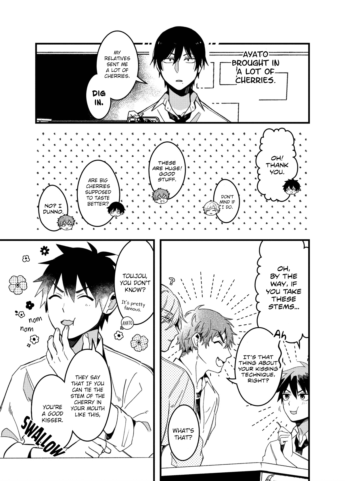 A World Where Everything Definitely Becomes BL vs. The Man Who Definitely Doesn't Want To Be In A BL chapter 35.7 - page 2