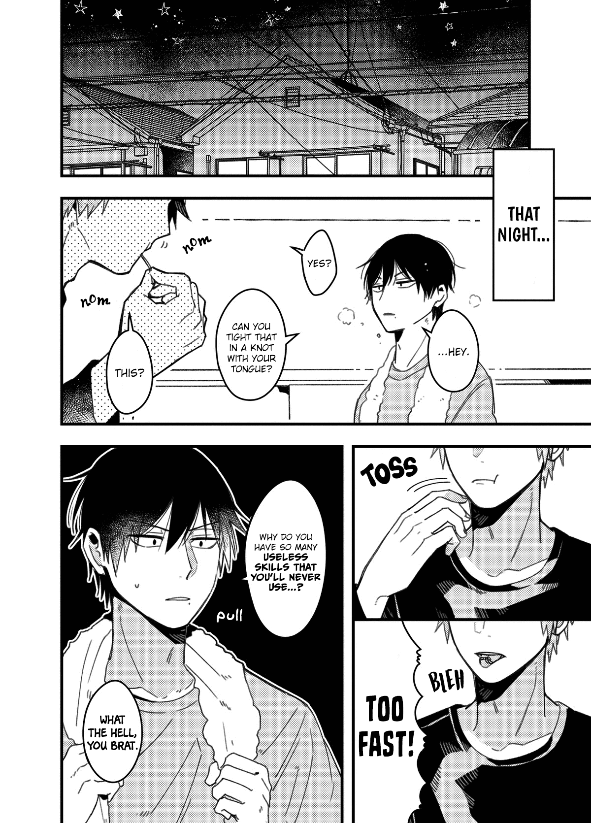 A World Where Everything Definitely Becomes BL vs. The Man Who Definitely Doesn't Want To Be In A BL chapter 35.7 - page 5