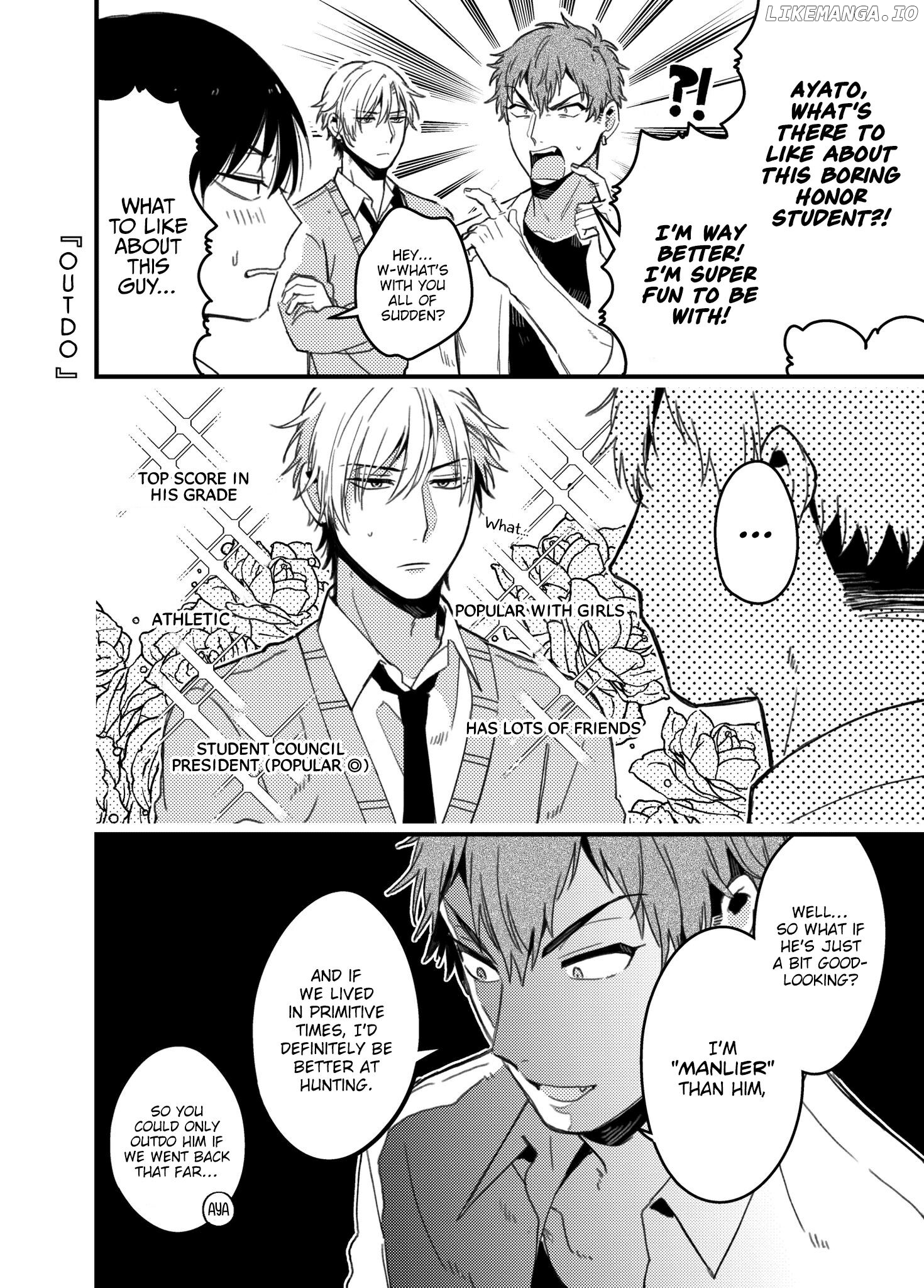A World Where Everything Definitely Becomes BL vs. The Man Who Definitely Doesn't Want To Be In A BL chapter 35.6 - page 2