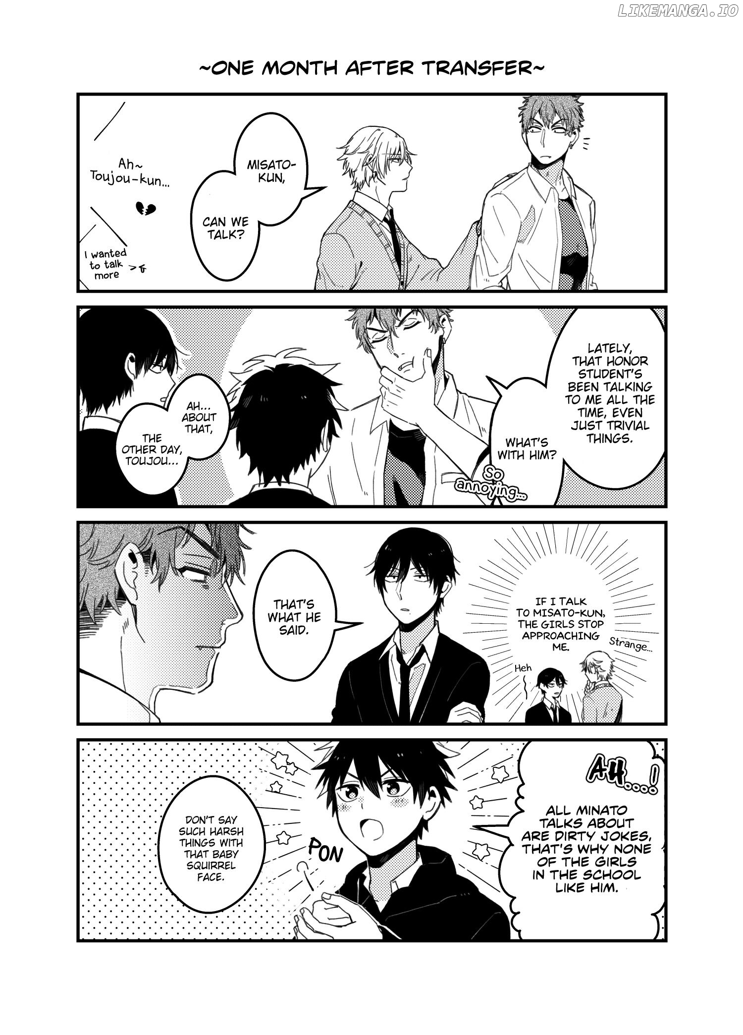 A World Where Everything Definitely Becomes BL vs. The Man Who Definitely Doesn't Want To Be In A BL chapter 35.6 - page 7
