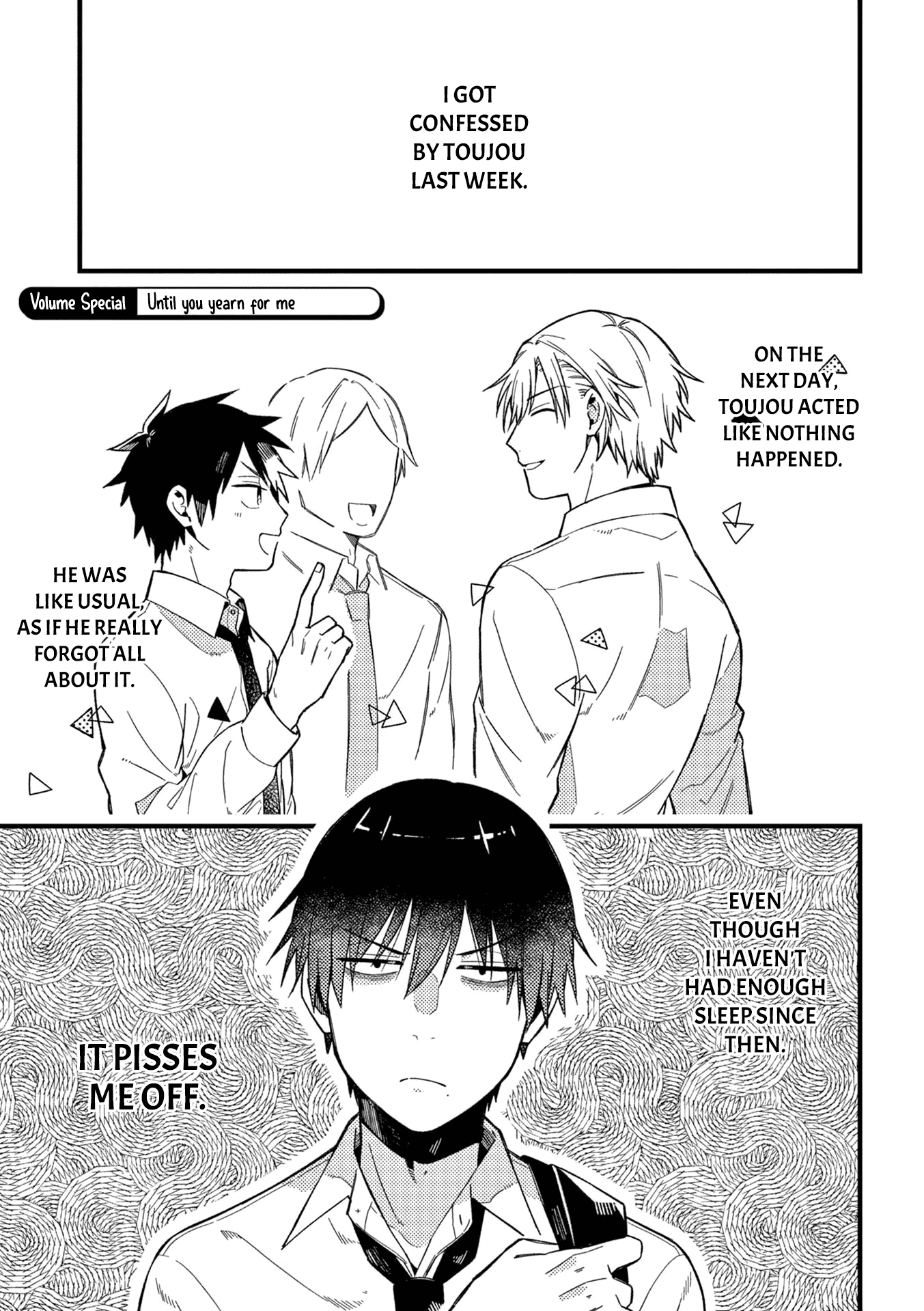 A World Where Everything Definitely Becomes BL vs. The Man Who Definitely Doesn't Want To Be In A BL chapter 35.5 - page 2