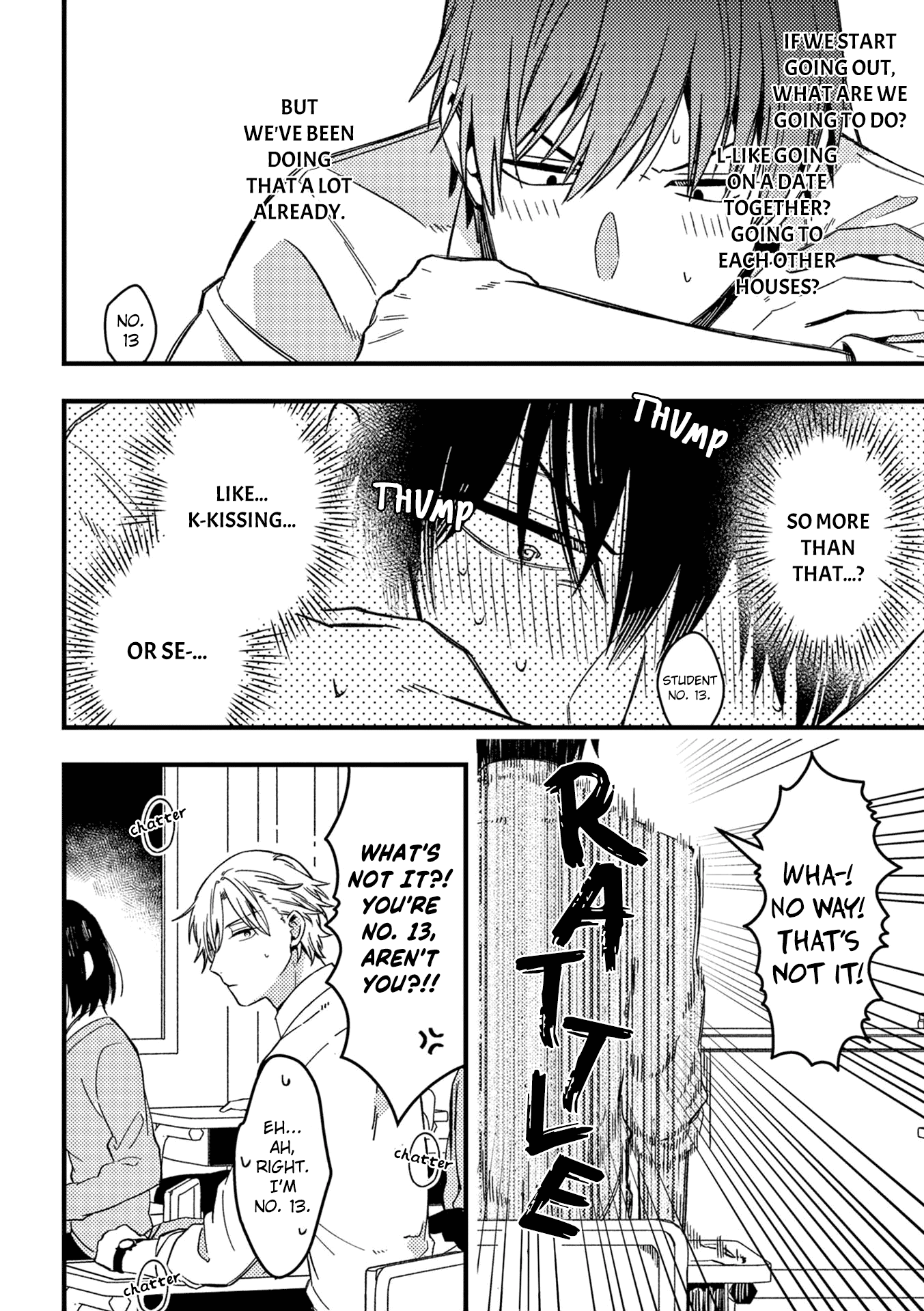 A World Where Everything Definitely Becomes BL vs. The Man Who Definitely Doesn't Want To Be In A BL chapter 35.5 - page 5