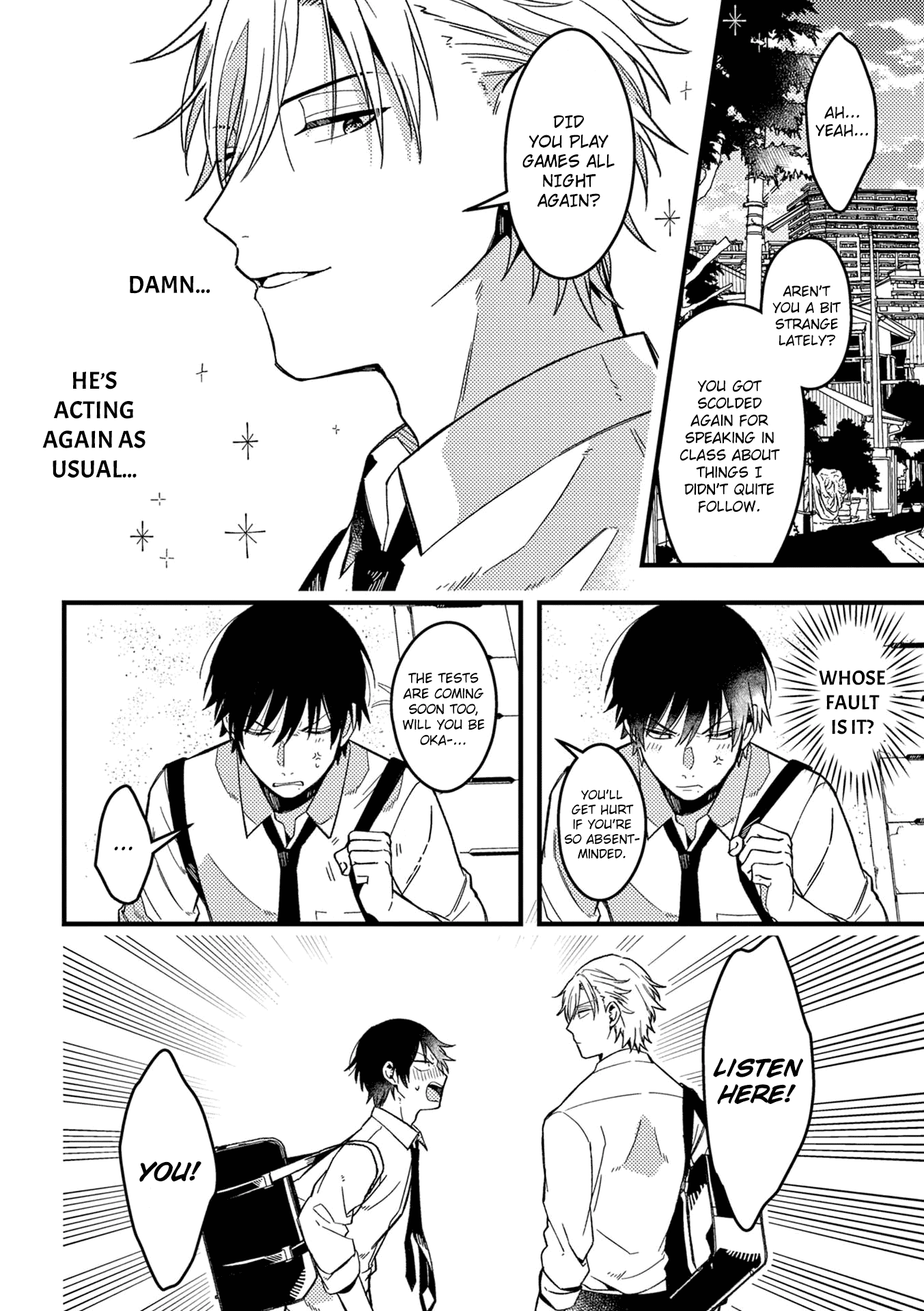 A World Where Everything Definitely Becomes BL vs. The Man Who Definitely Doesn't Want To Be In A BL chapter 35.5 - page 7