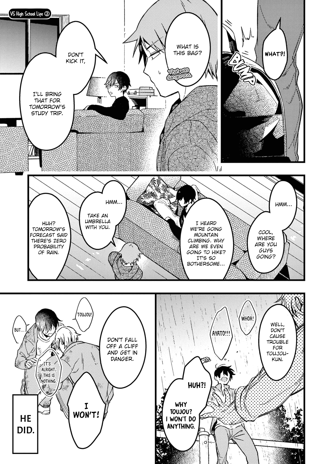 A World Where Everything Definitely Becomes BL vs. The Man Who Definitely Doesn't Want To Be In A BL chapter 35 - page 4