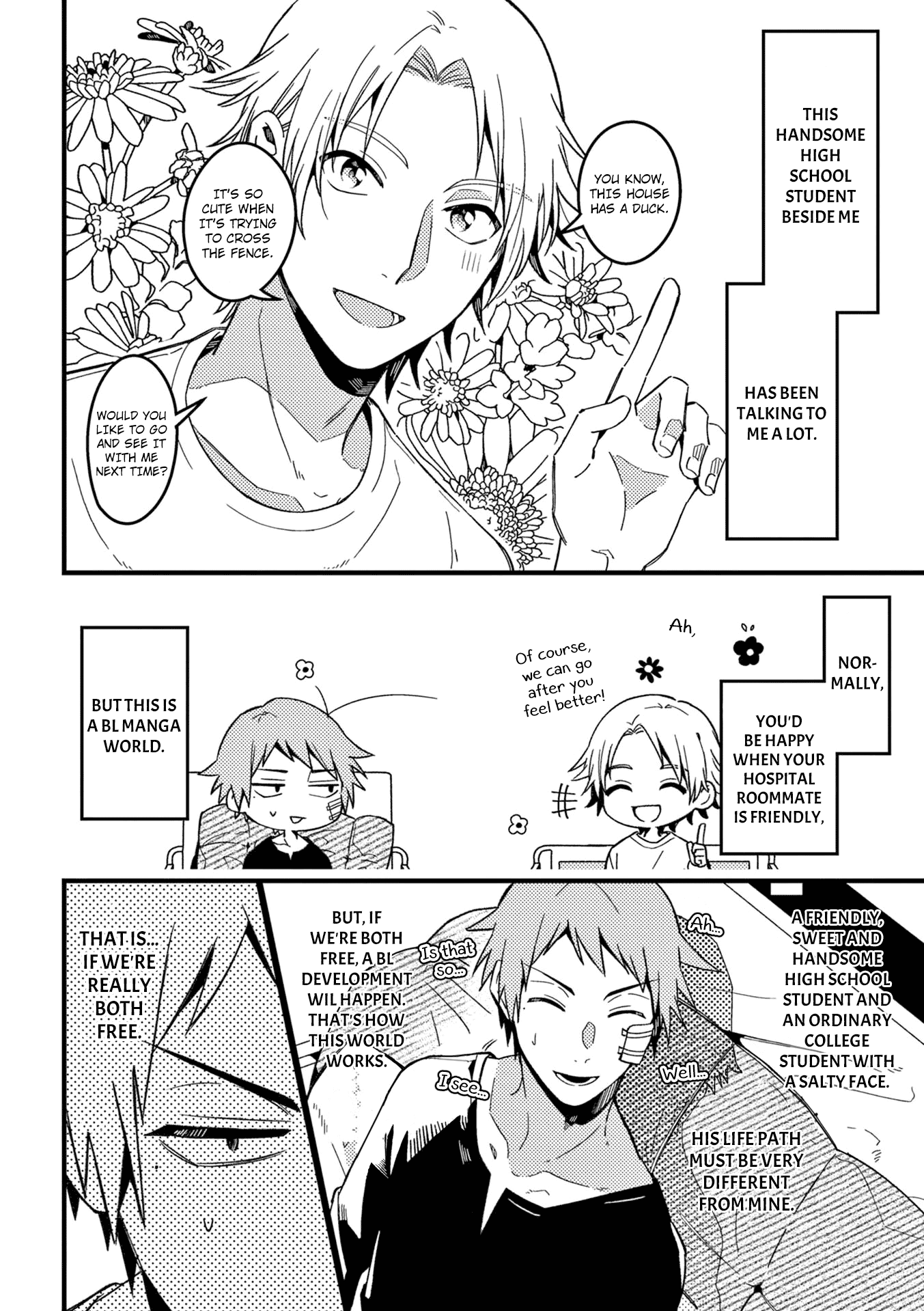 A World Where Everything Definitely Becomes BL vs. The Man Who Definitely Doesn't Want To Be In A BL chapter 29 - page 4