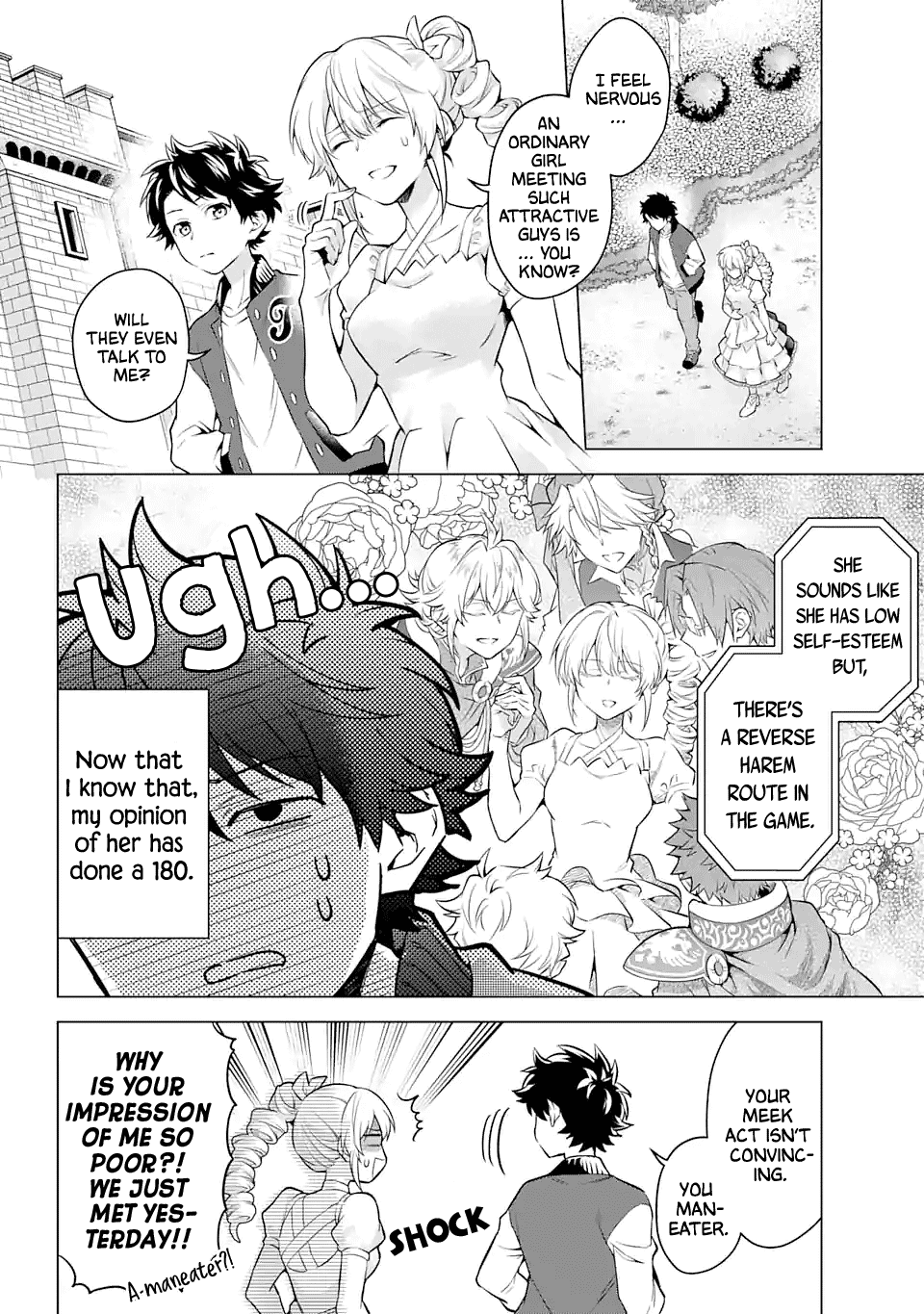 Transferred to another world, but I'm saving the world of an Otome game!? chapter 22 - page 4