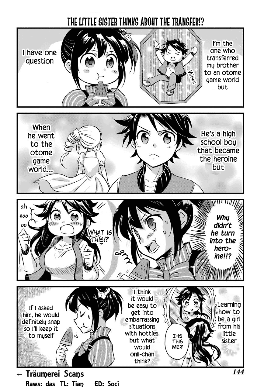 Transferred to another world, but I'm saving the world of an Otome game!? chapter 7 - page 1