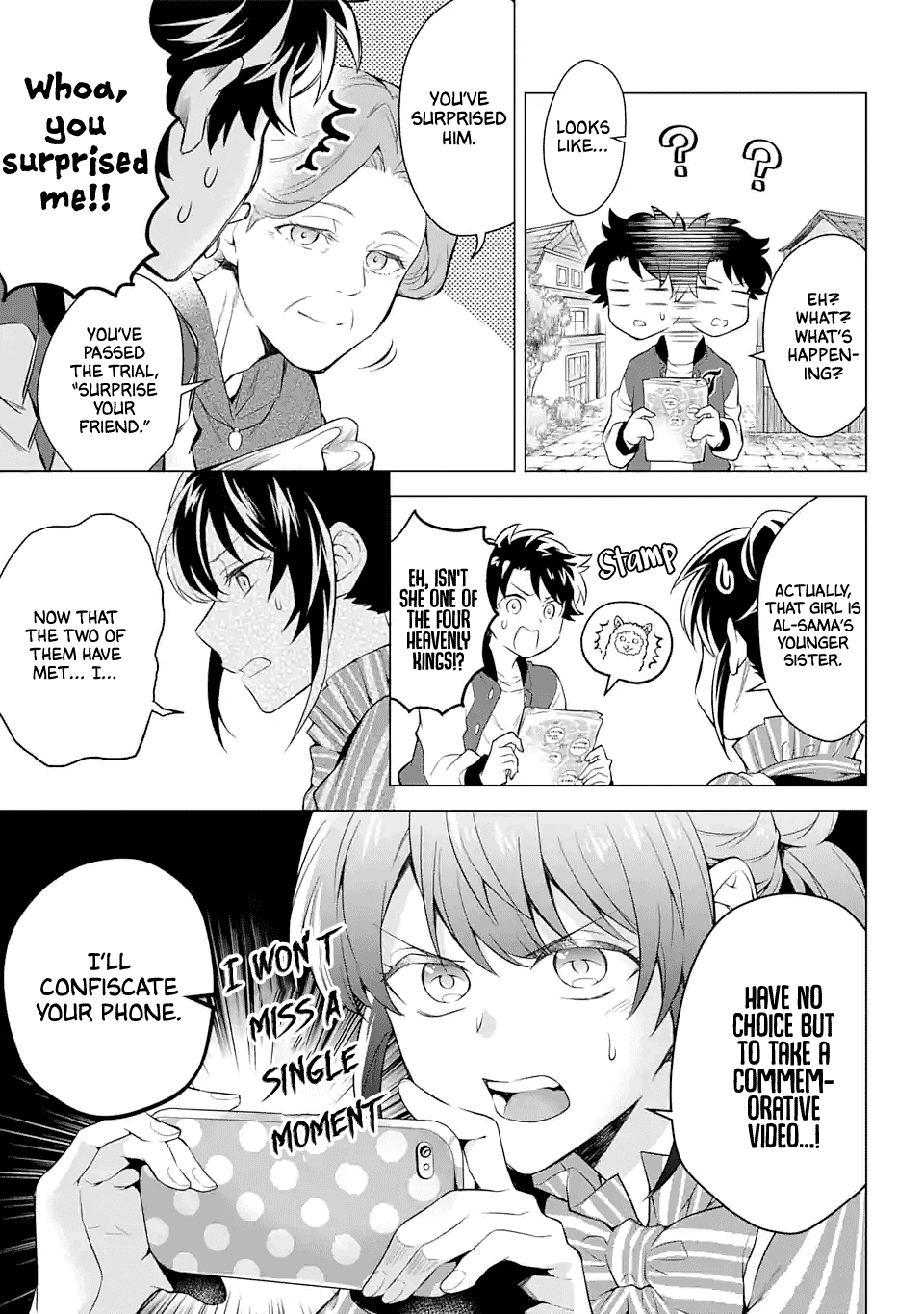 Transferred to another world, but I'm saving the world of an Otome game!? chapter 18 - page 7