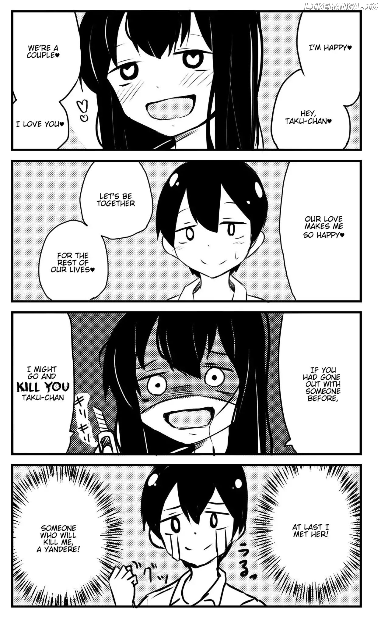 A Story About Wanting To Commit Suicide, But It's Scary So I Find A Yandere Girl To Kill Me, But It Doesn't Work chapter 1 - page 1