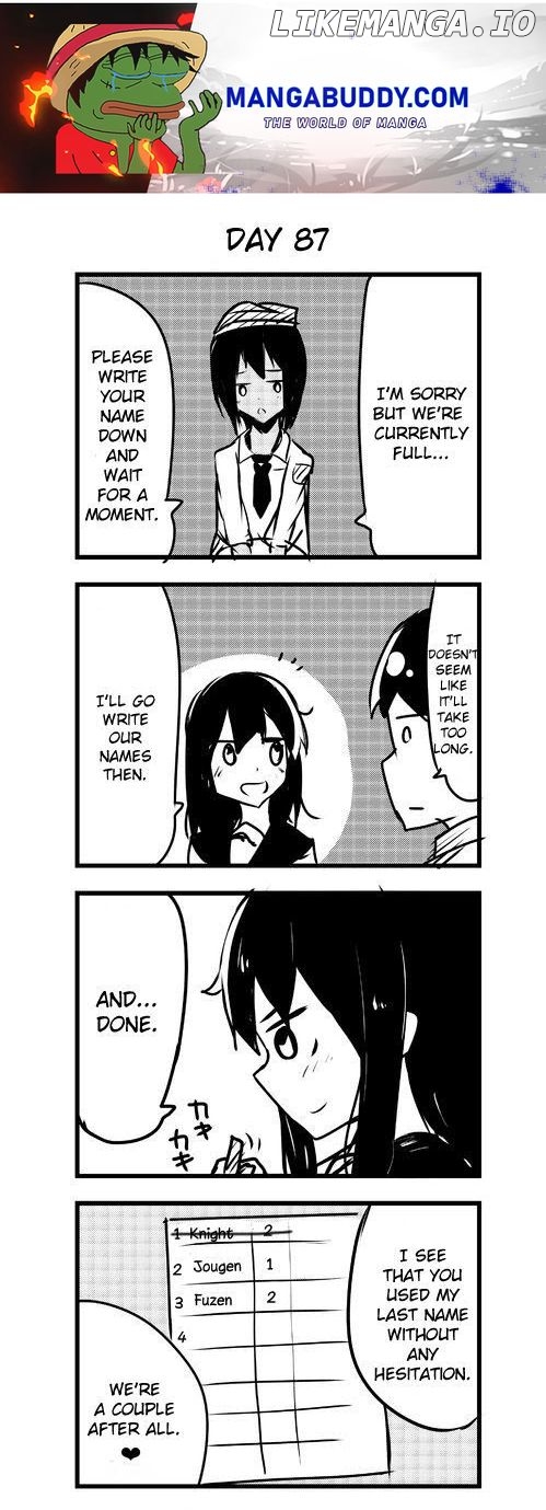 A Story About Wanting To Commit Suicide, But It's Scary So I Find A Yandere Girl To Kill Me, But It Doesn't Work chapter 87 - page 1