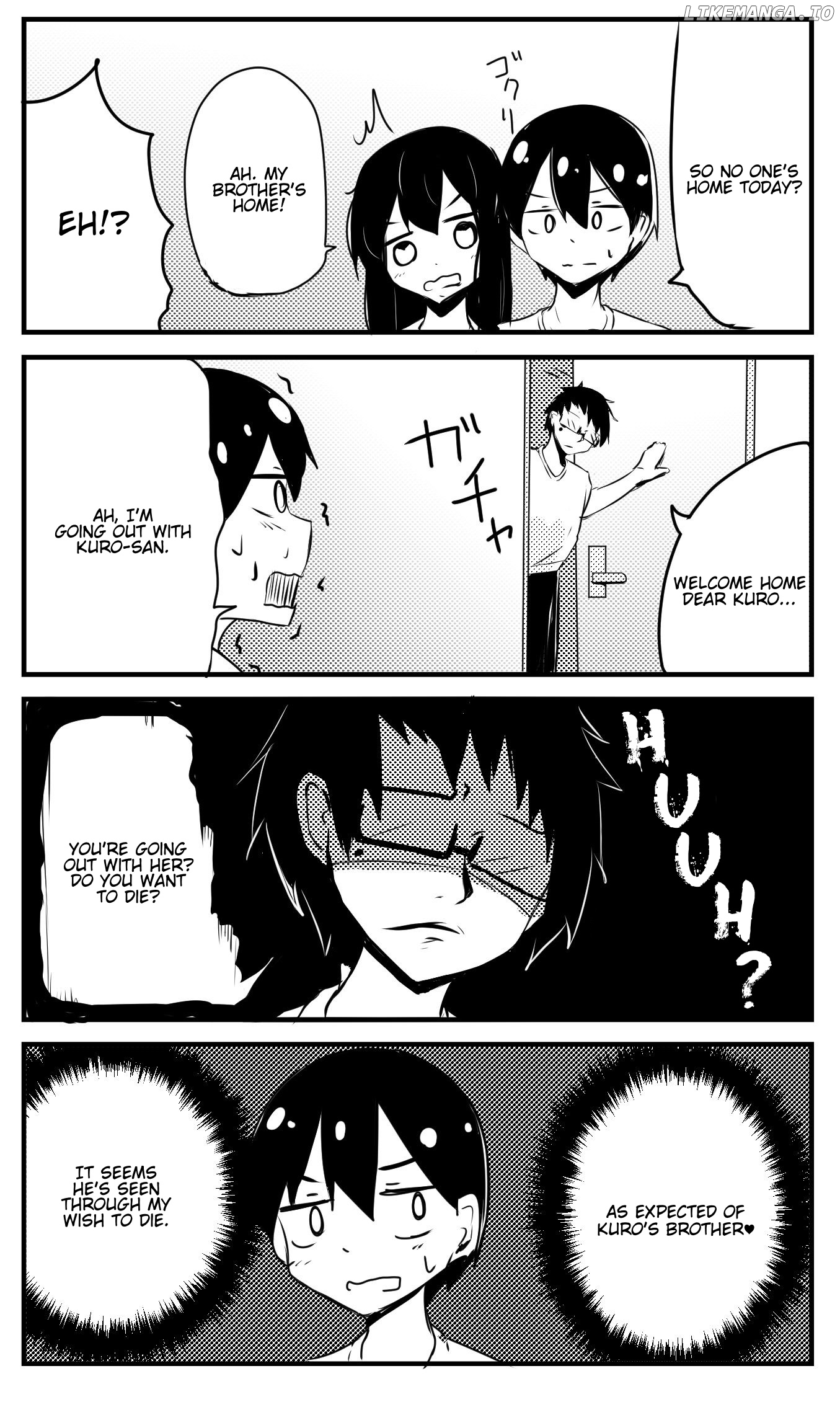 A Story About Wanting To Commit Suicide, But It's Scary So I Find A Yandere Girl To Kill Me, But It Doesn't Work chapter 21 - page 1