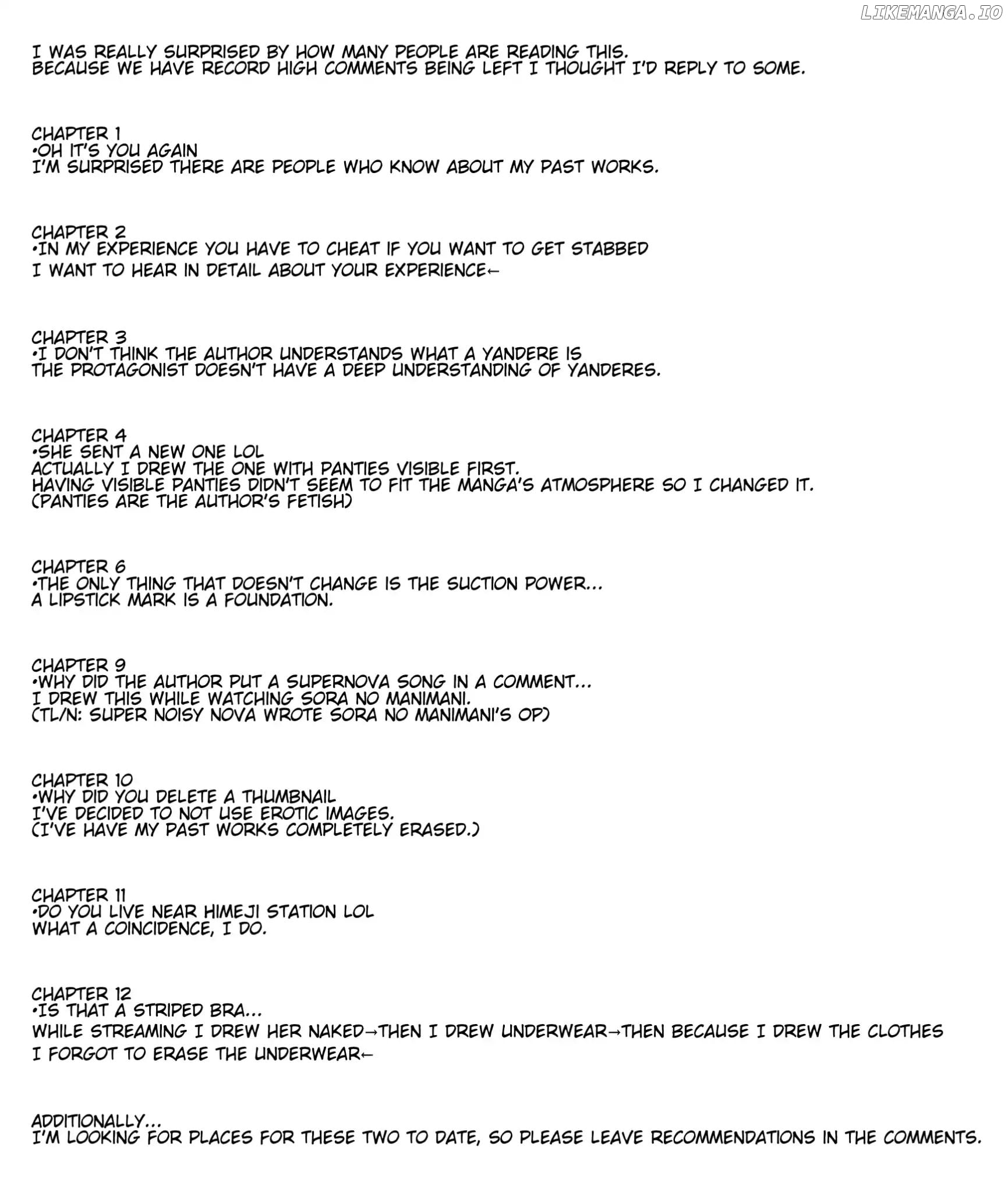 A Story About Wanting To Commit Suicide, But It's Scary So I Find A Yandere Girl To Kill Me, But It Doesn't Work chapter 14 - page 2