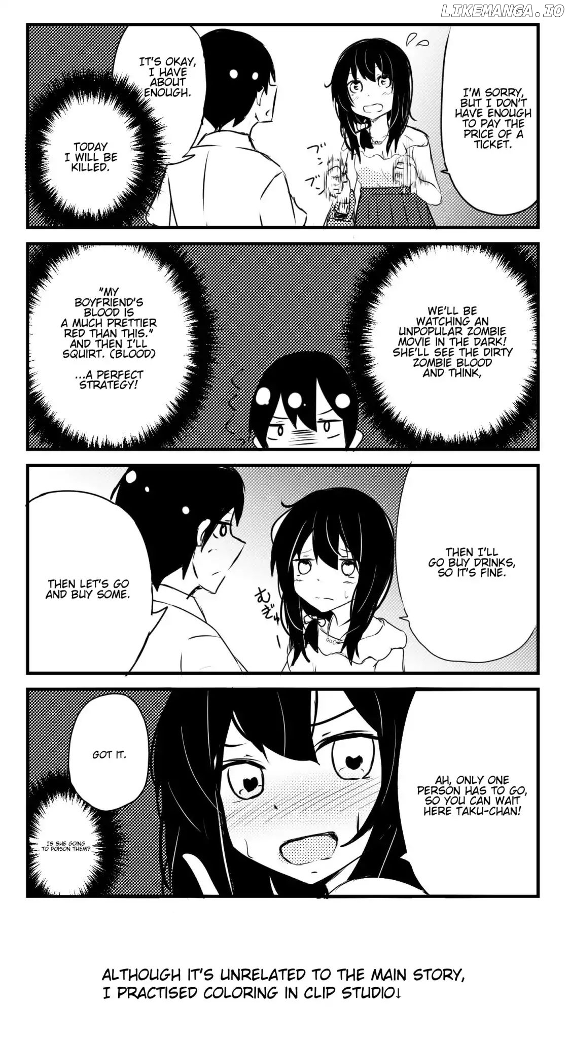 A Story About Wanting To Commit Suicide, But It's Scary So I Find A Yandere Girl To Kill Me, But It Doesn't Work chapter 13 - page 1