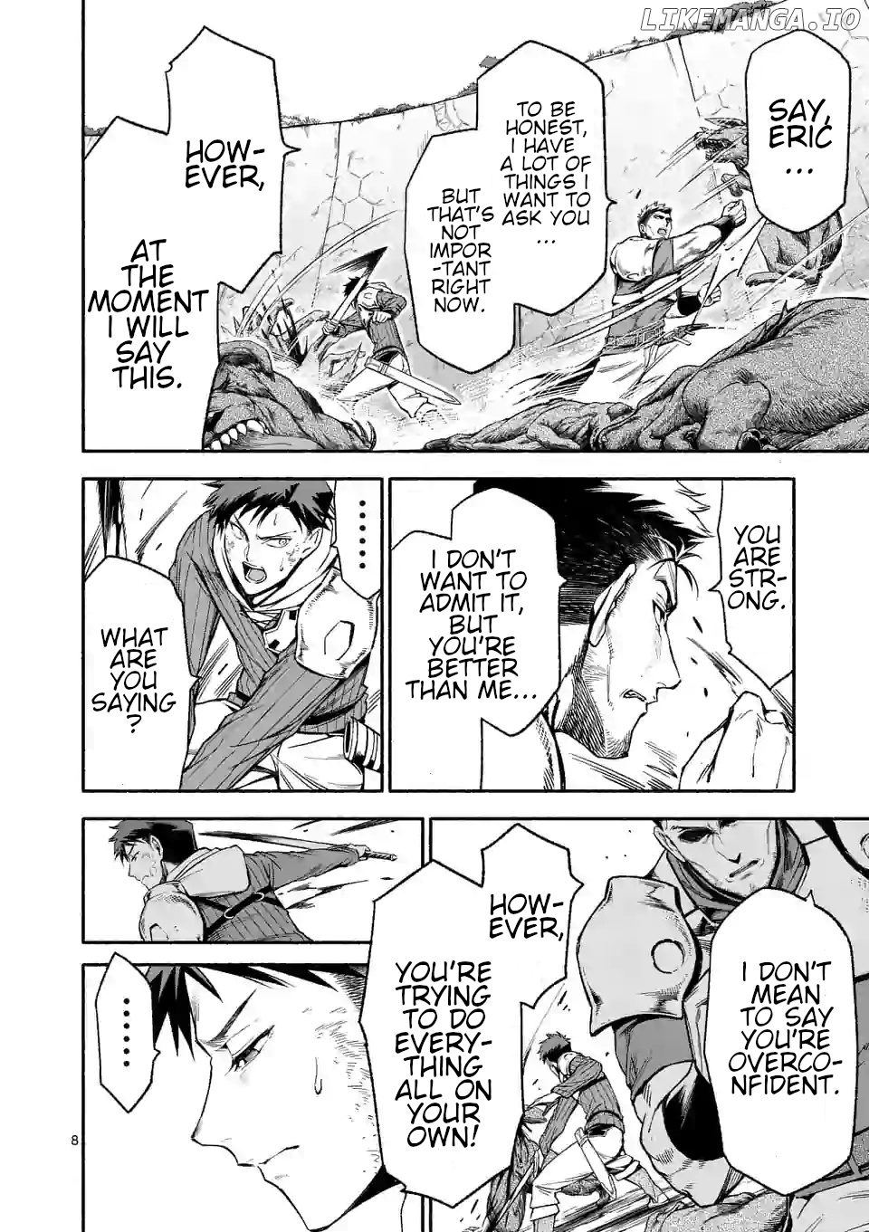 Shi ni Modori, Subete wo Sukuu Tame ni Saikyou He to Itaru chapter 9.1 - page 8