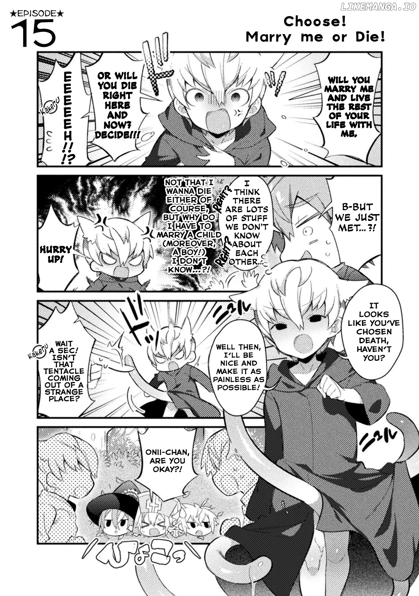 After Reincarnation, My Party Was Full Of Traps, But I'm Not A Shotacon! chapter 15 - page 1