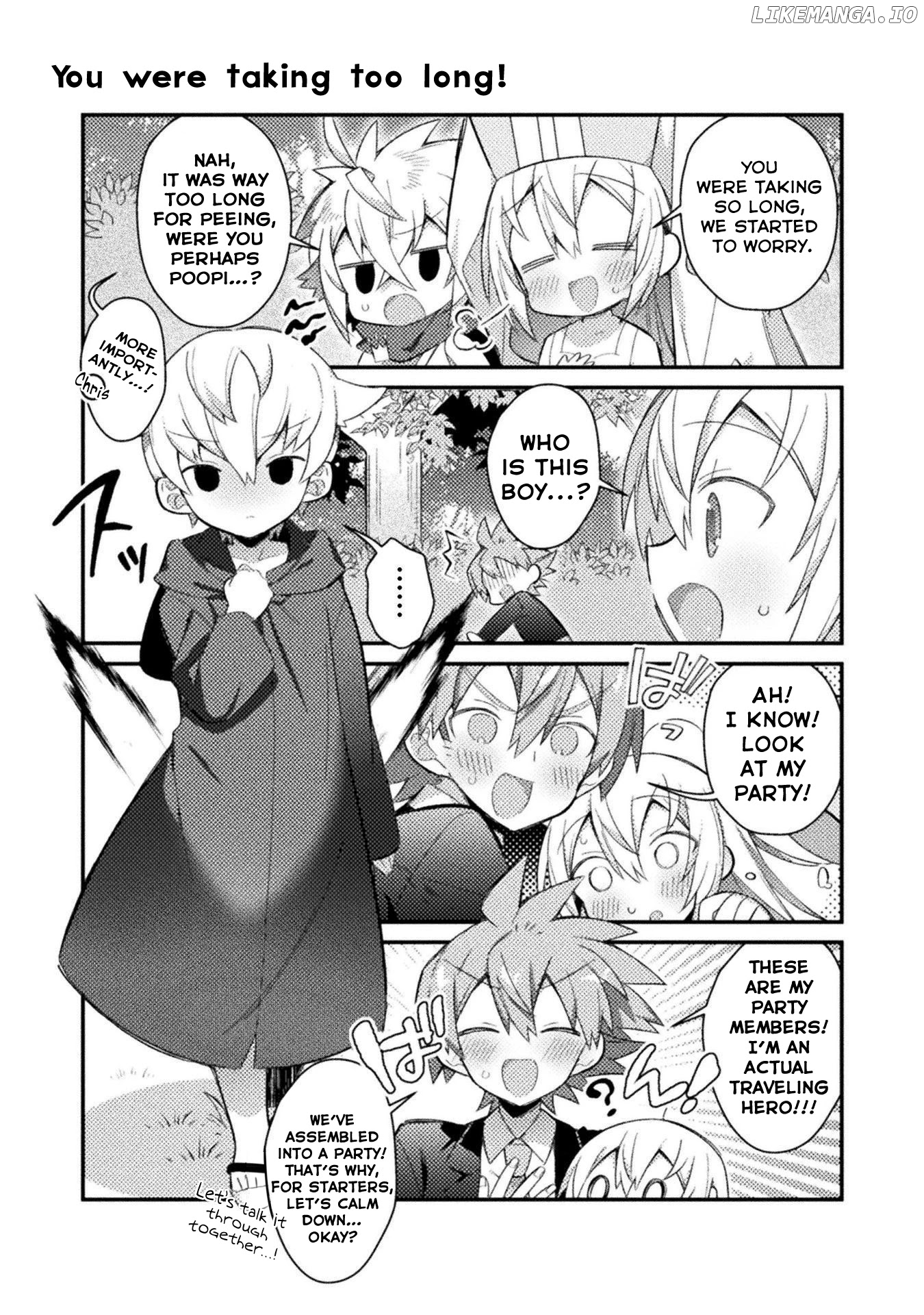 After Reincarnation, My Party Was Full Of Traps, But I'm Not A Shotacon! chapter 15 - page 2