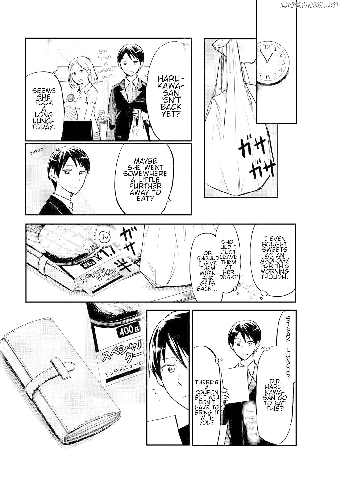 Harukawa-san is Hungry Today Too. chapter 6 - page 3