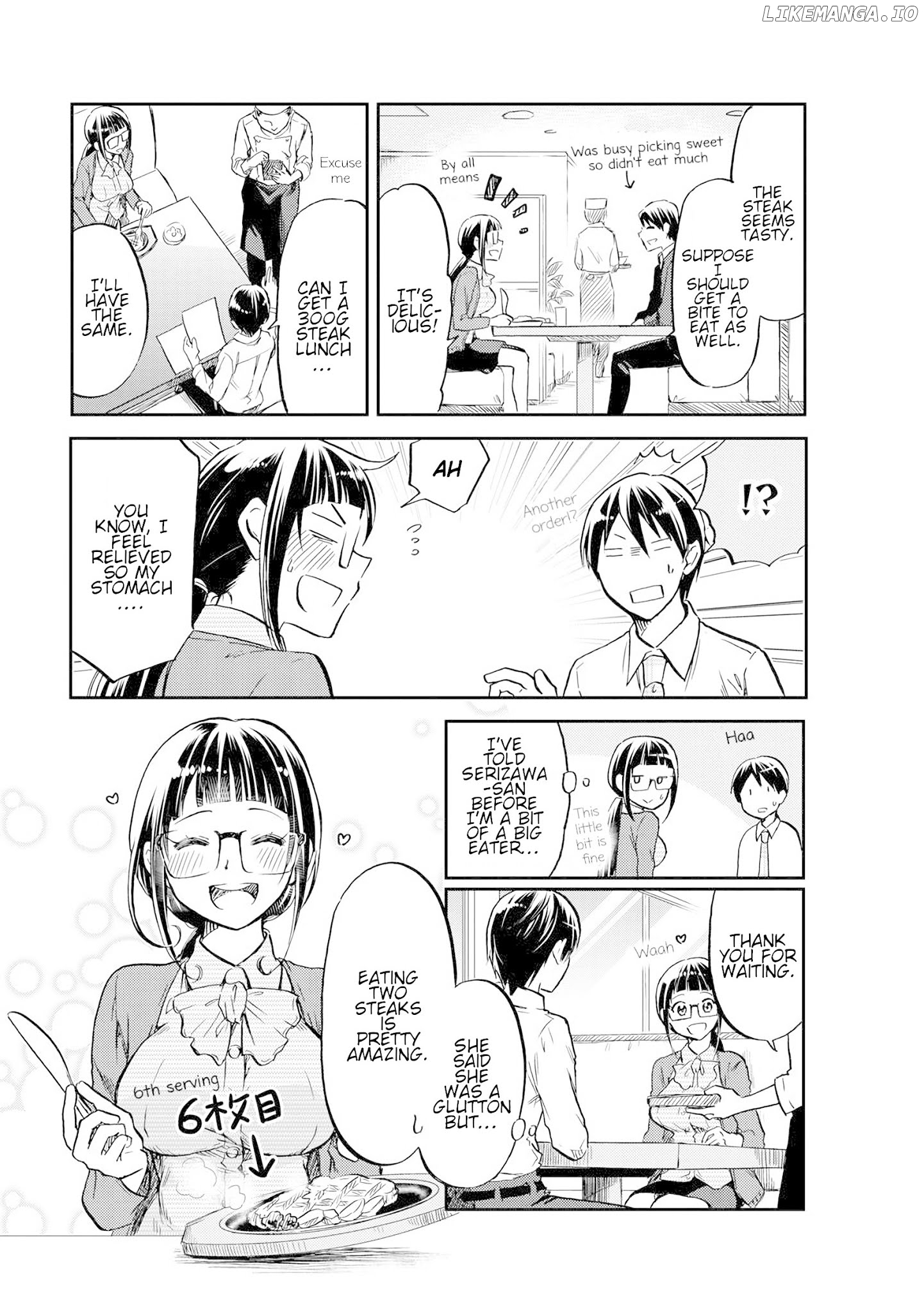 Harukawa-san is Hungry Today Too. chapter 6 - page 9