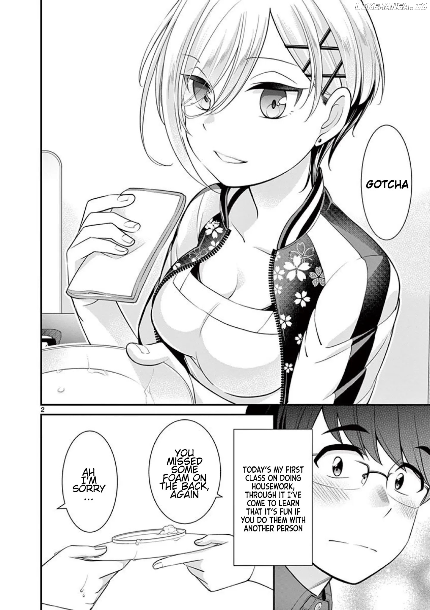 Ooyanki! ~my Apartment Life With a Yankee Landlord~ chapter 3.5 - page 2