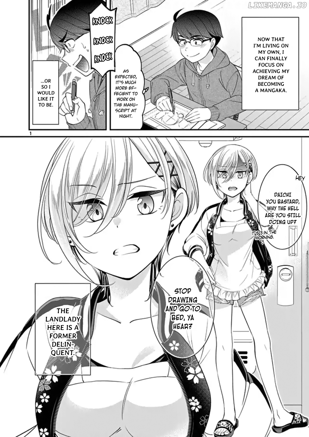 Ooyanki! ~my Apartment Life With a Yankee Landlord~ chapter 1.5 - page 2