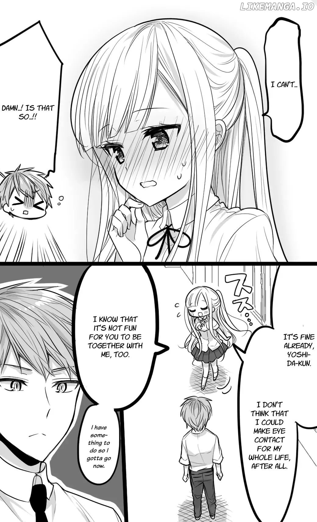 The Reason Why I Can't Look at His Eyes Directly chapter 2 - page 2