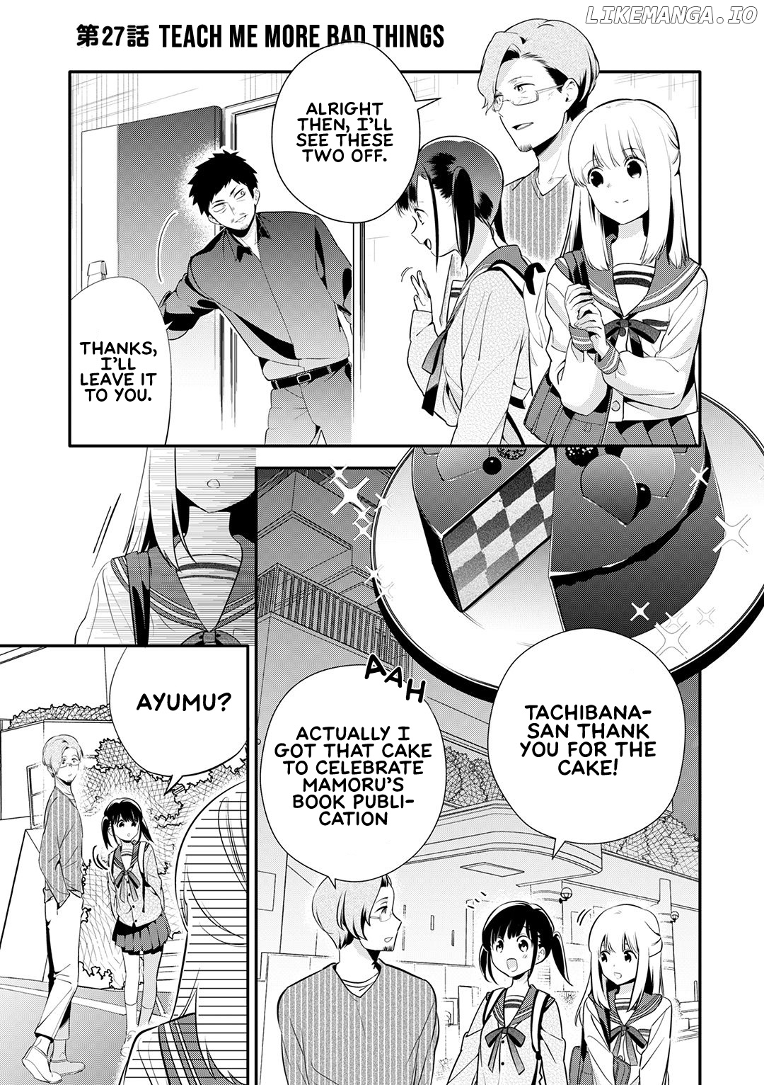 A Story About An Old Man Teaches Bad Things To A School Girl chapter 27 - page 2