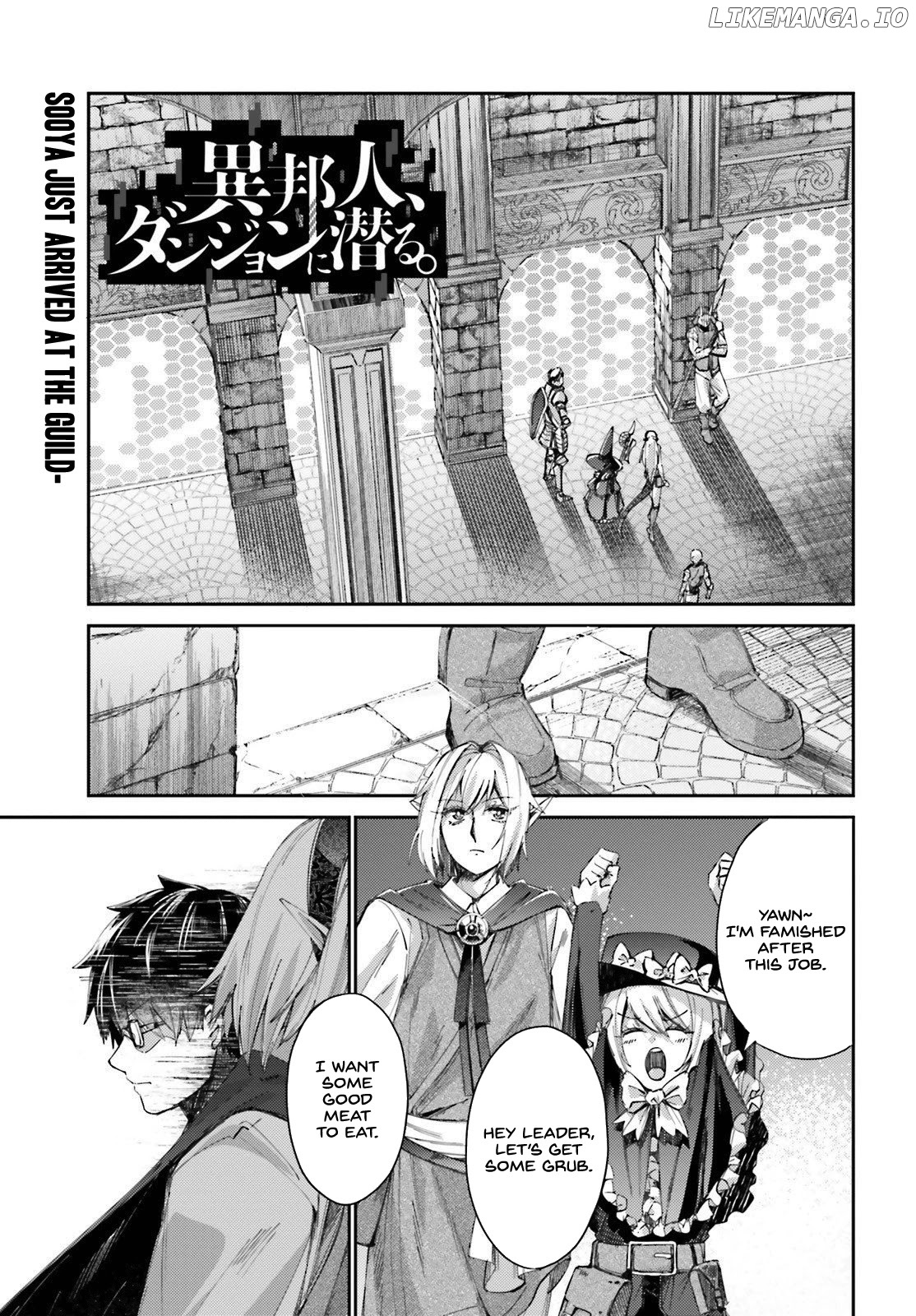 Ihoujin, Dungeon ni Moguru chapter 10 - page 2