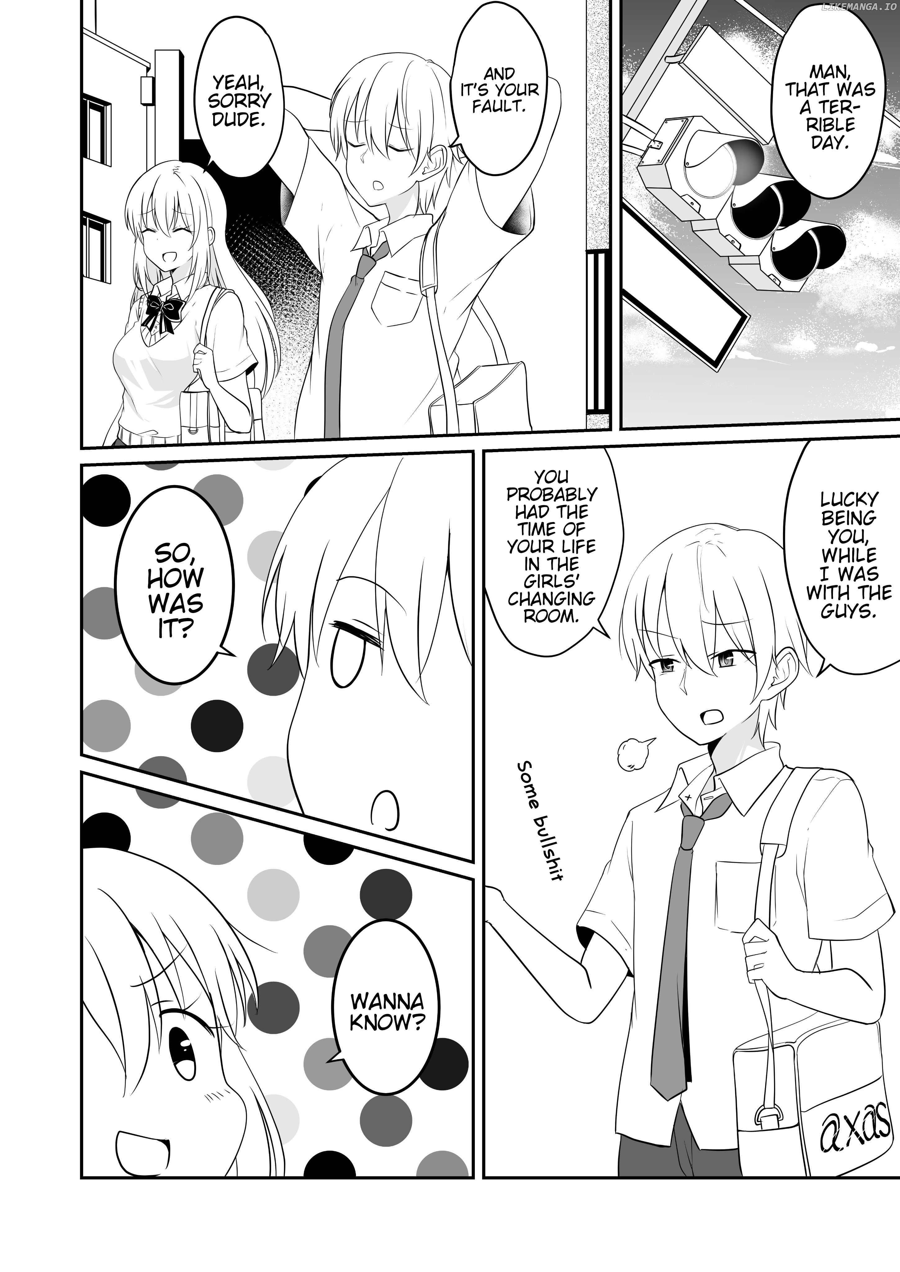 A Boy who Loves Genderswap got Genderswapped so He acts out His Ideal Genderswap Girl chapter 29.3 - page 2