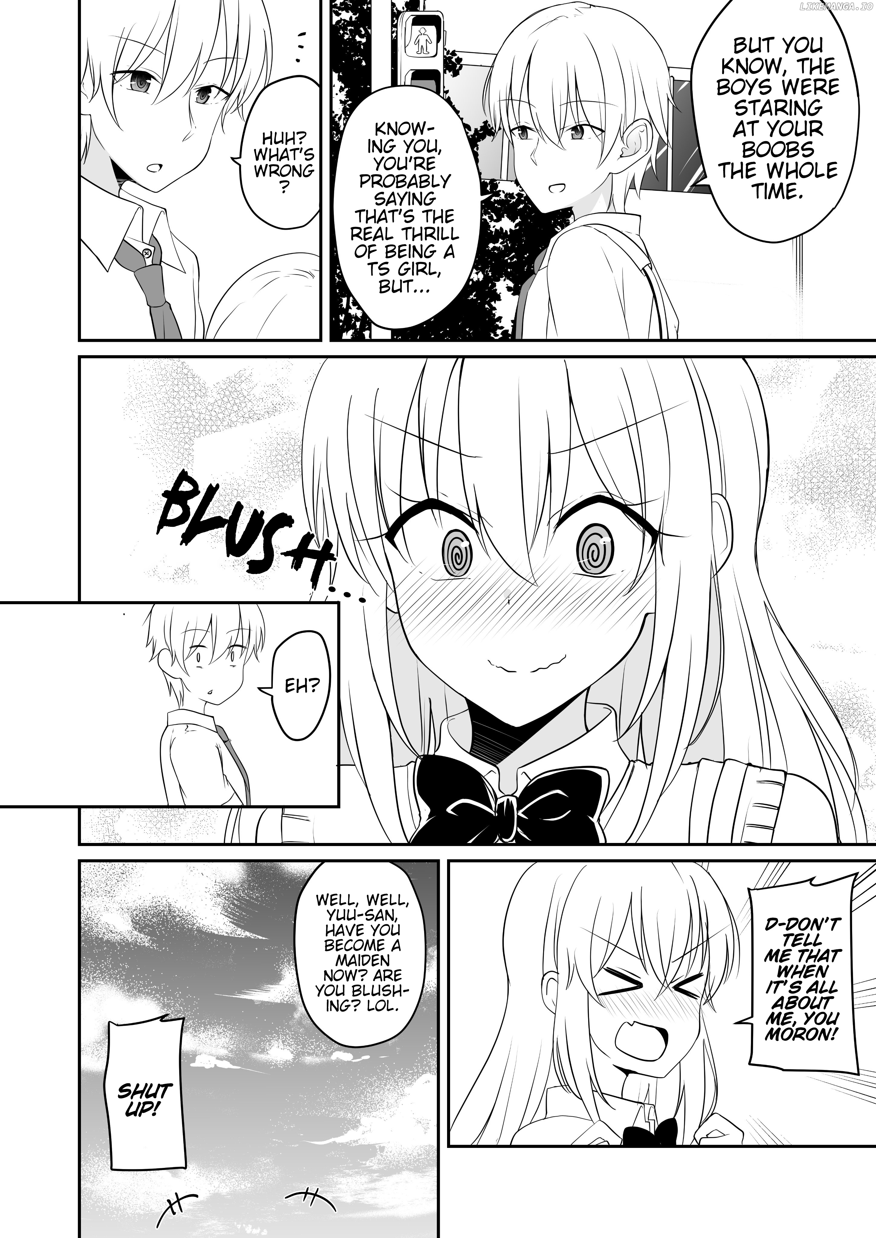 A Boy who Loves Genderswap got Genderswapped so He acts out His Ideal Genderswap Girl chapter 29.3 - page 4