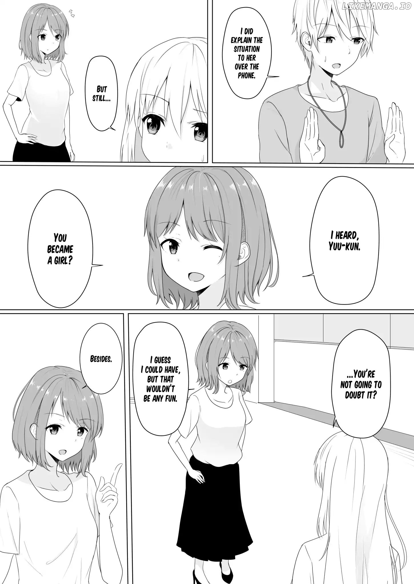 A Boy who Loves Genderswap got Genderswapped so He acts out His Ideal Genderswap Girl chapter 3 - page 2