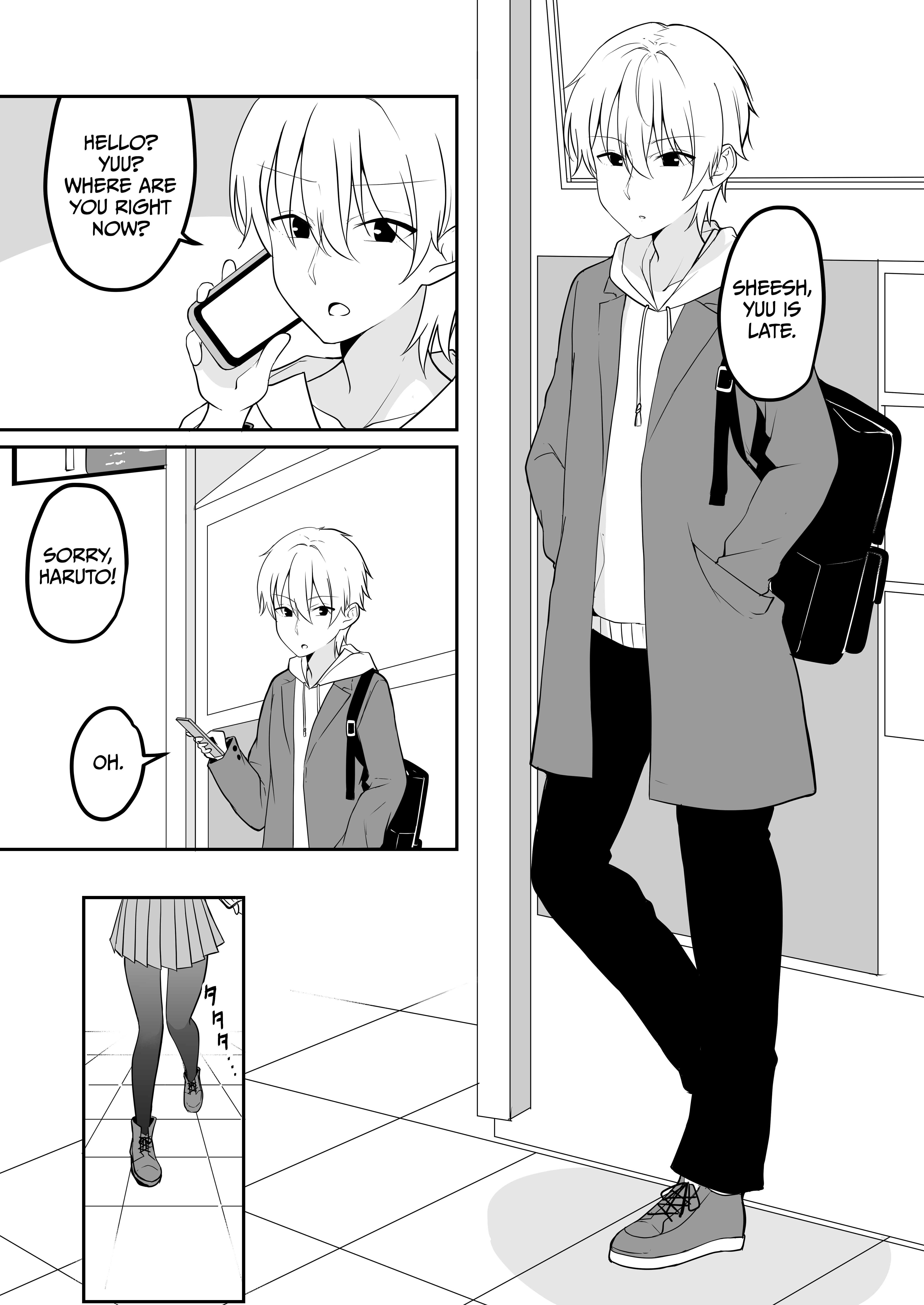 A Boy who Loves Genderswap got Genderswapped so He acts out His Ideal Genderswap Girl chapter 32 - page 3