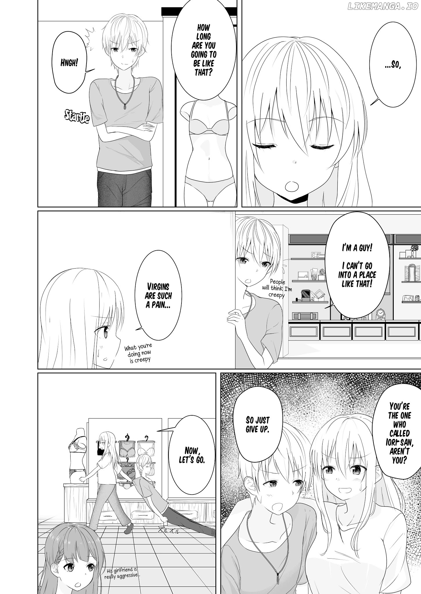 A Boy who Loves Genderswap got Genderswapped so He acts out His Ideal Genderswap Girl chapter 4 - page 2