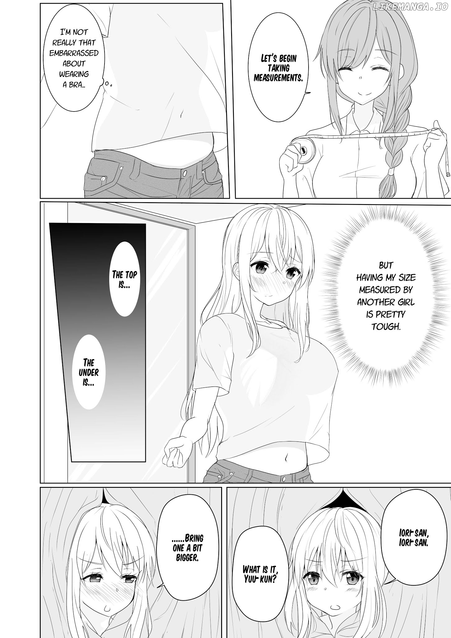 A Boy who Loves Genderswap got Genderswapped so He acts out His Ideal Genderswap Girl chapter 4 - page 4