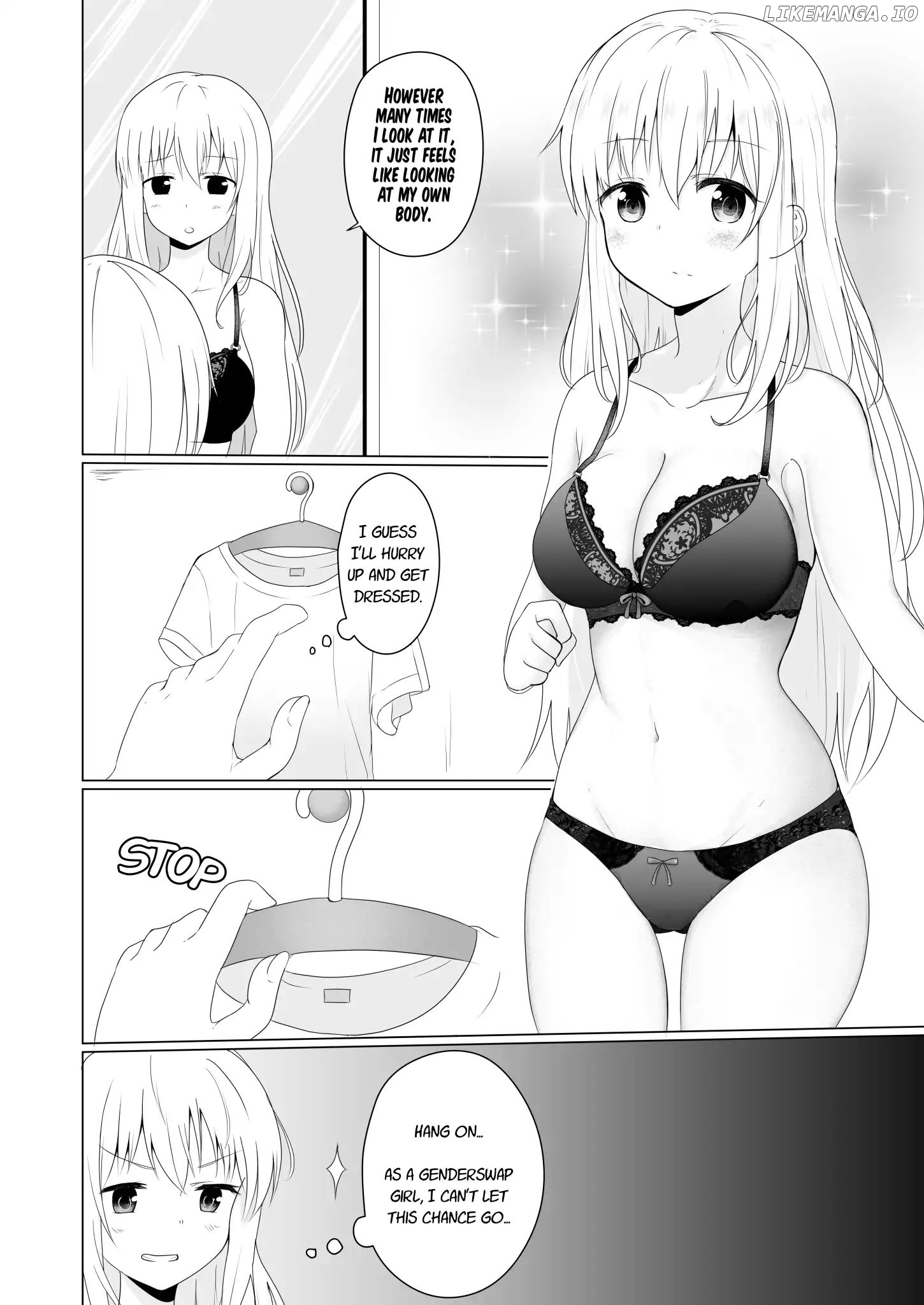 A Boy who Loves Genderswap got Genderswapped so He acts out His Ideal Genderswap Girl chapter 5 - page 2