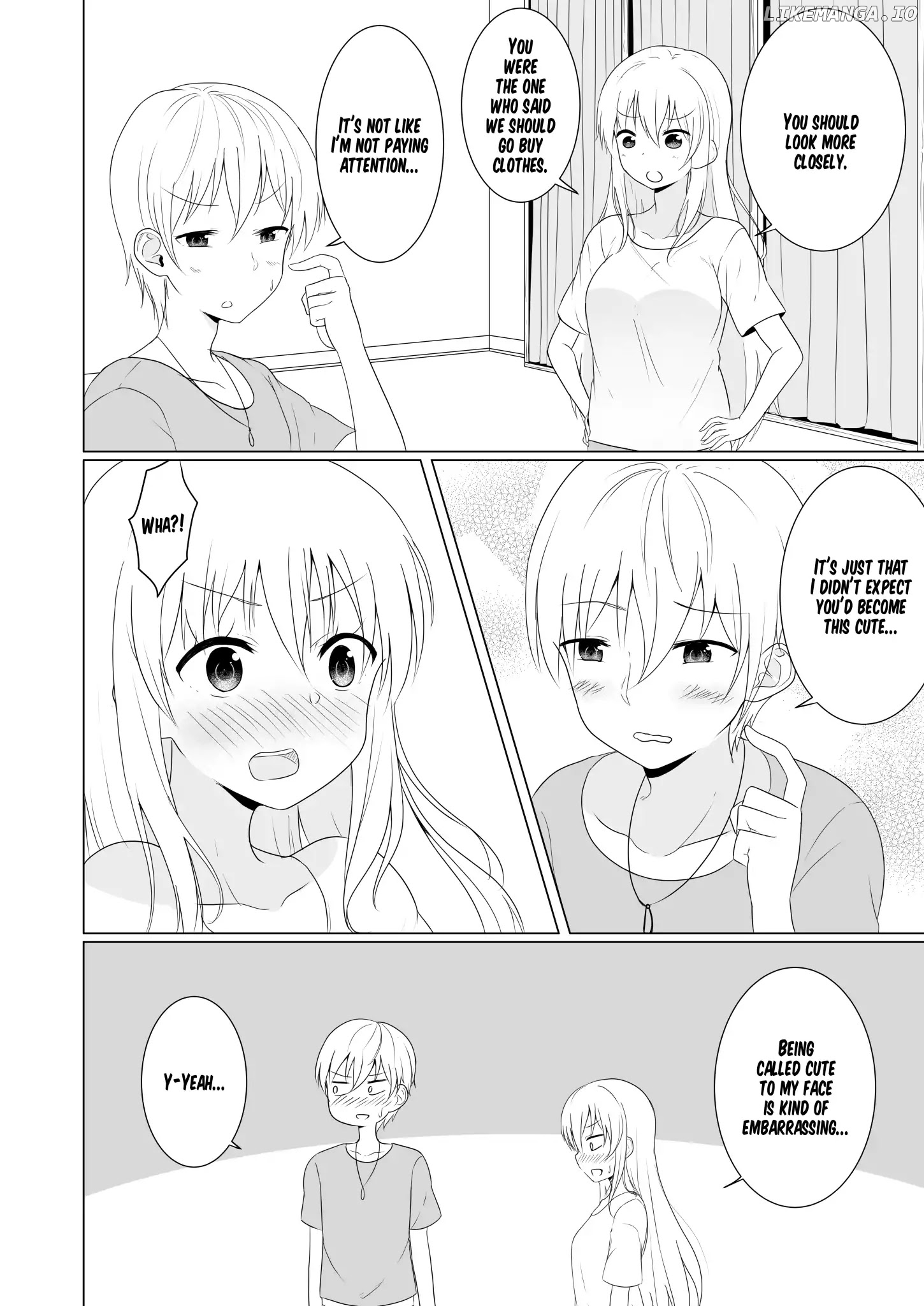 A Boy who Loves Genderswap got Genderswapped so He acts out His Ideal Genderswap Girl chapter 6 - page 4