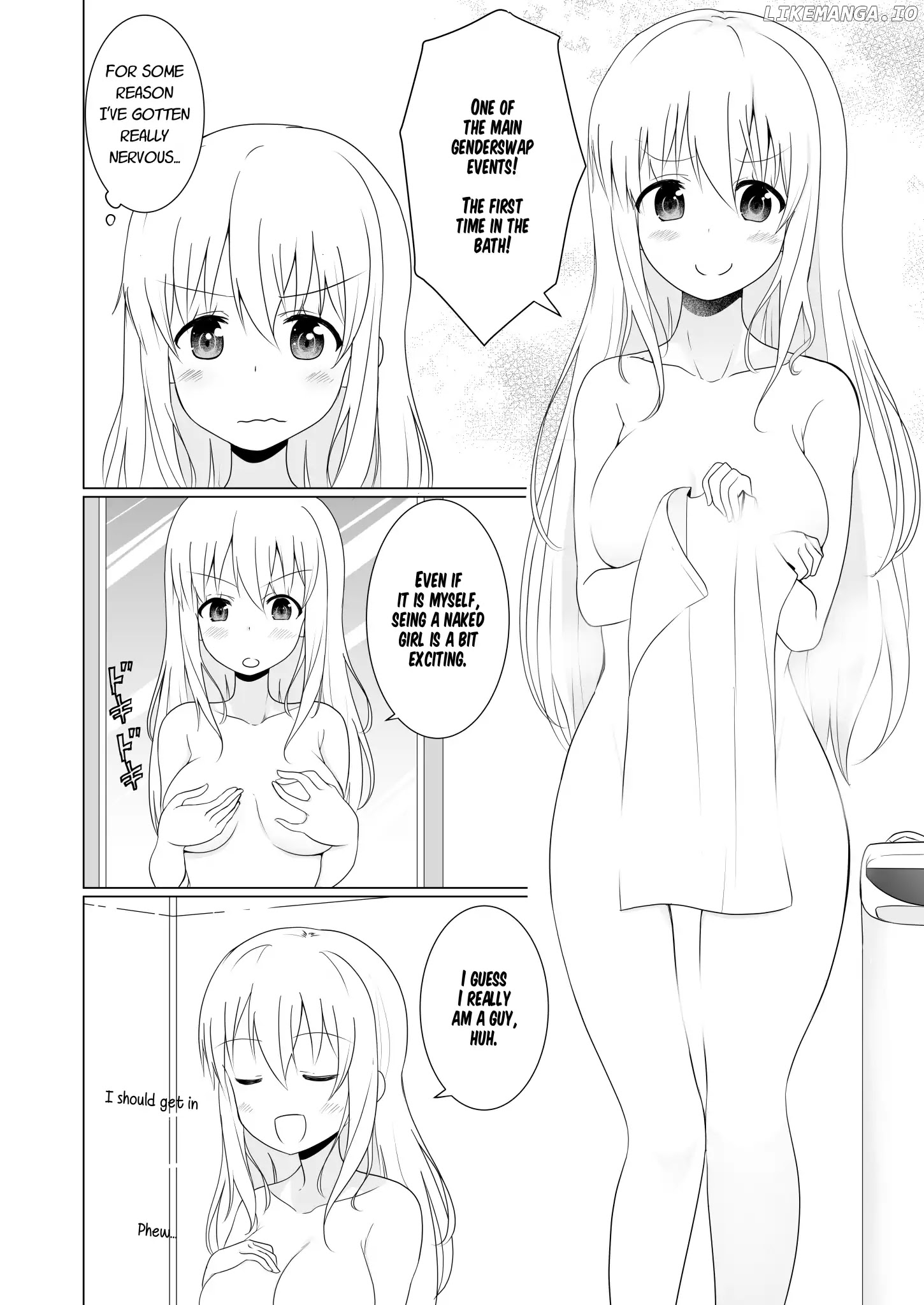 A Boy who Loves Genderswap got Genderswapped so He acts out His Ideal Genderswap Girl chapter 7 - page 2
