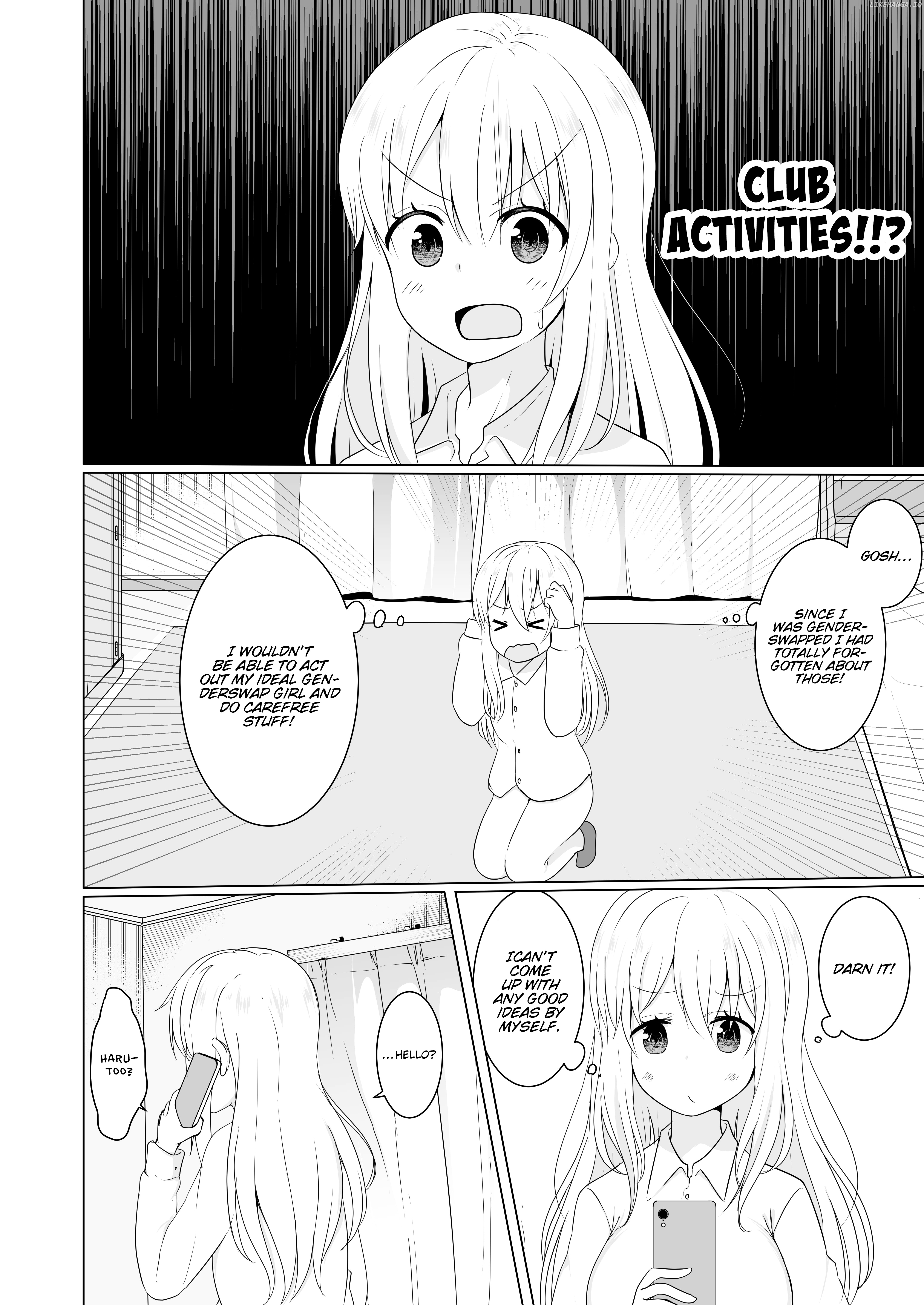 A Boy who Loves Genderswap got Genderswapped so He acts out His Ideal Genderswap Girl chapter 8 - page 2