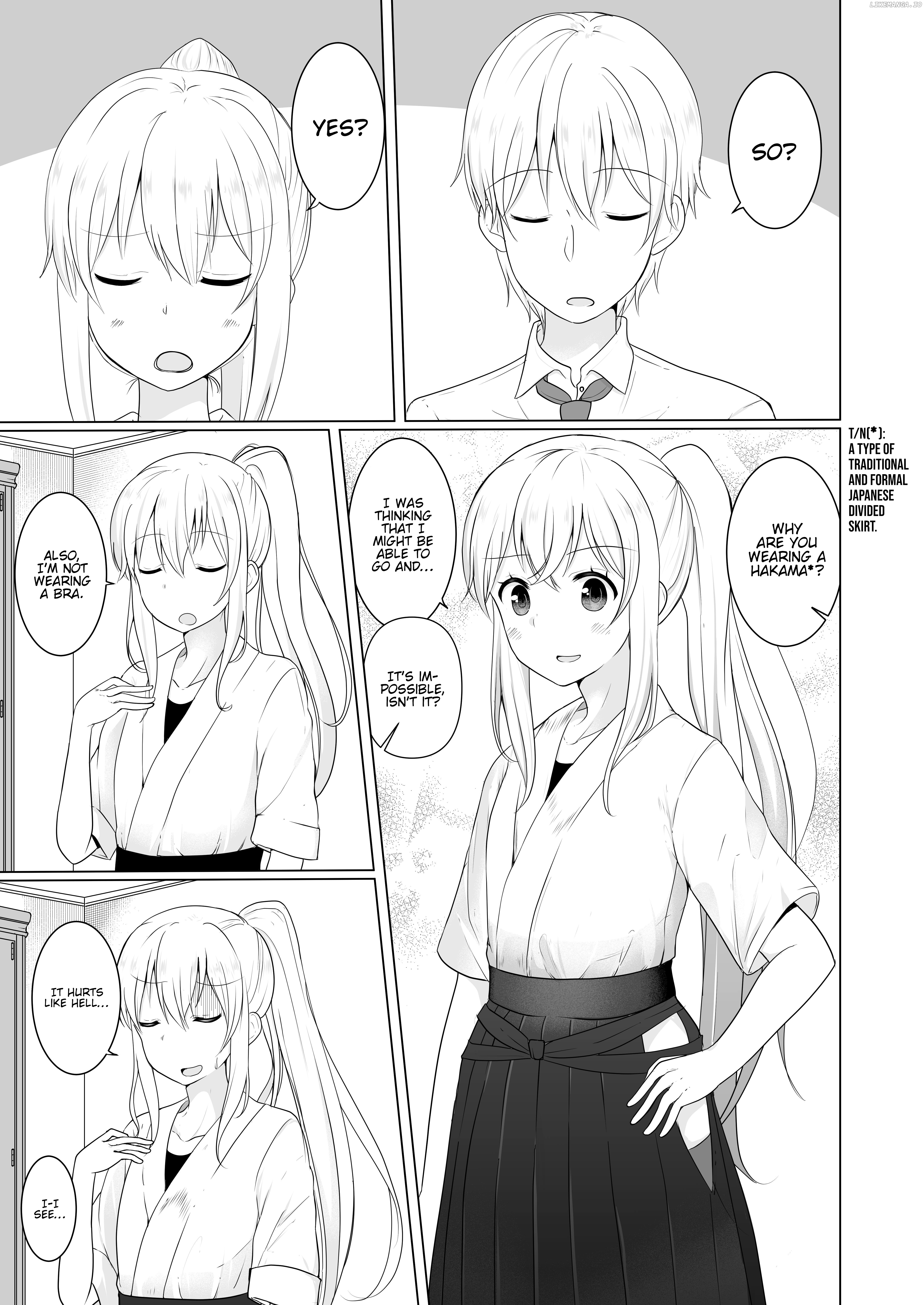 A Boy who Loves Genderswap got Genderswapped so He acts out His Ideal Genderswap Girl chapter 8 - page 3