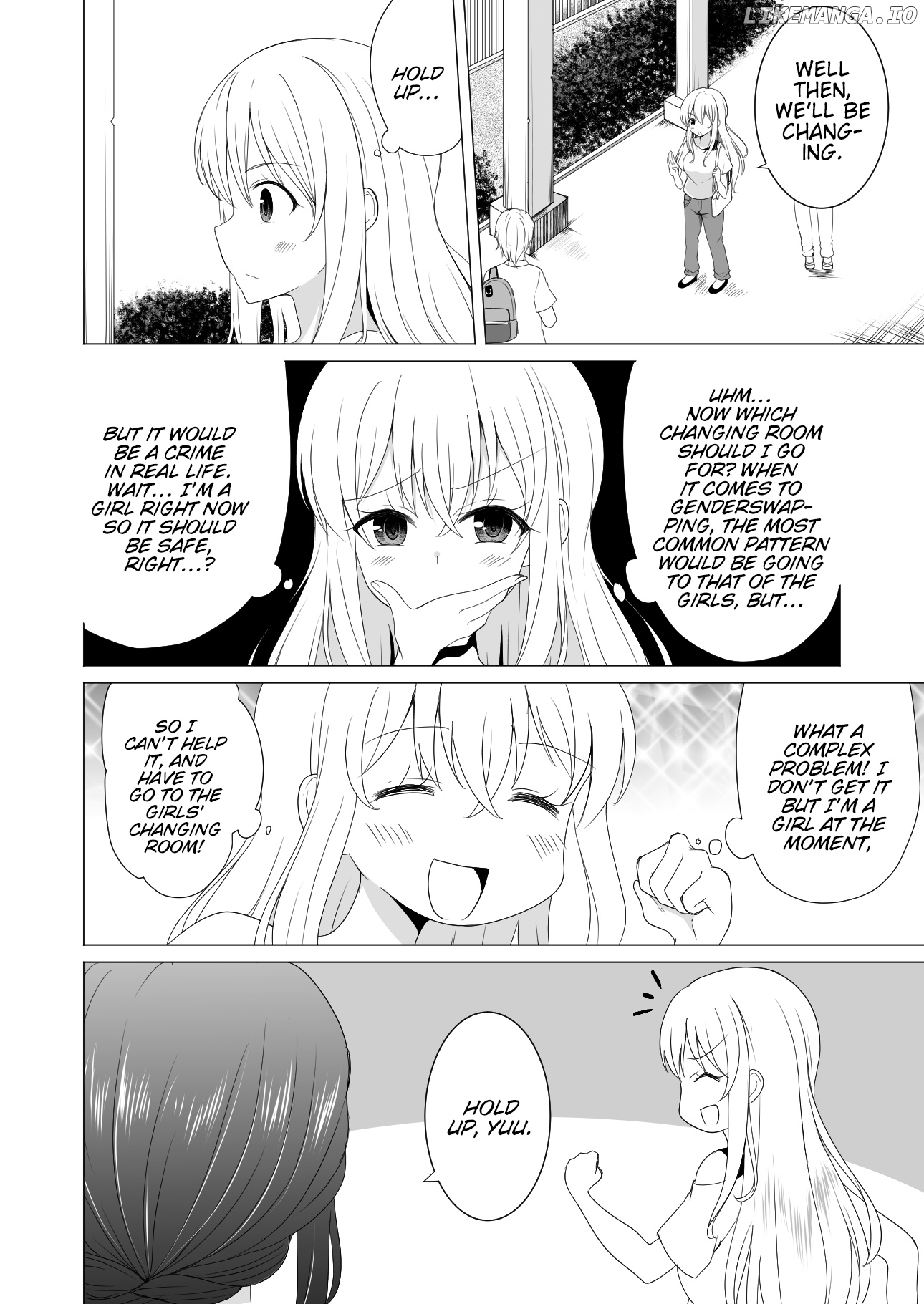 A Boy who Loves Genderswap got Genderswapped so He acts out His Ideal Genderswap Girl chapter 17 - page 2